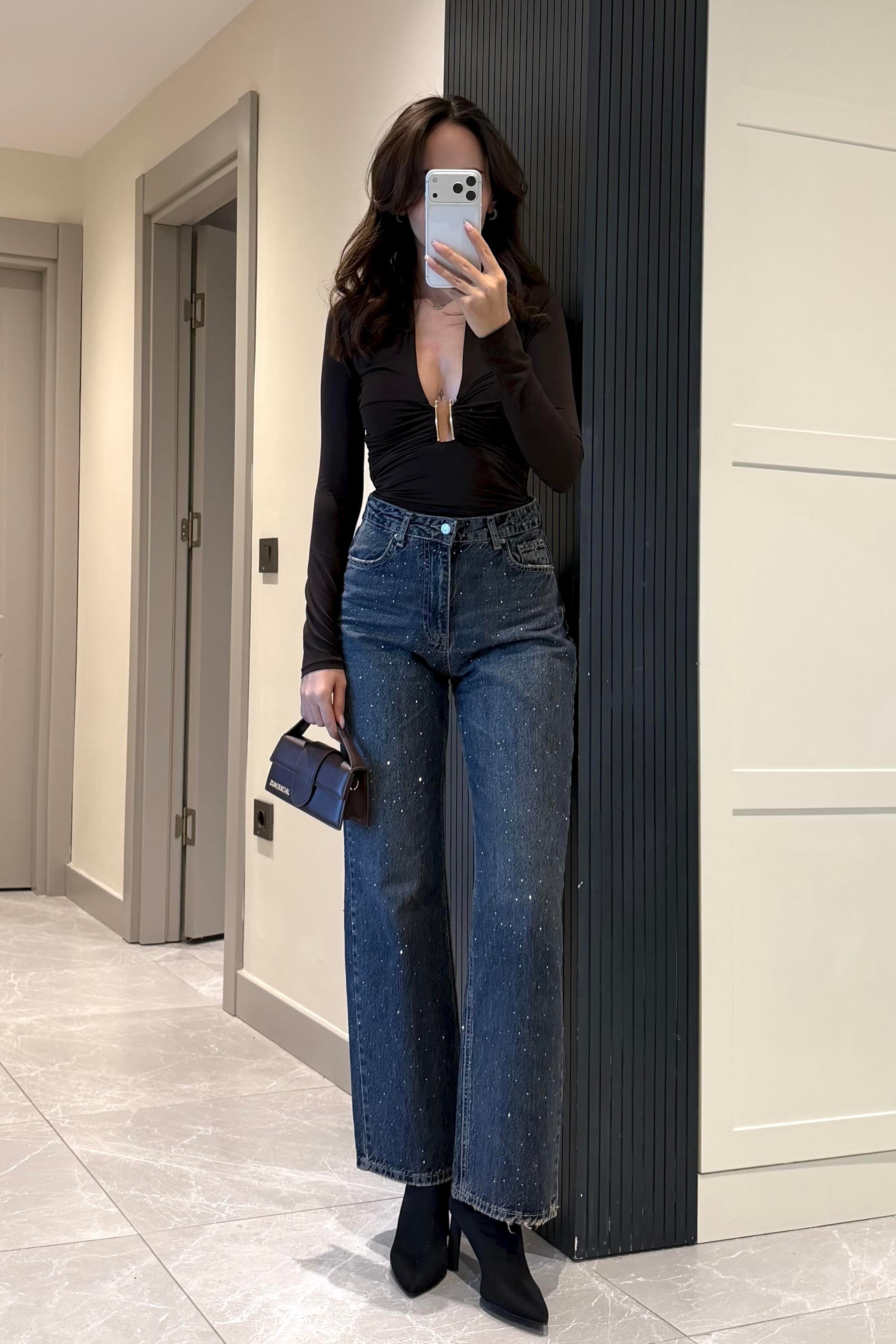 Acı Kahve Göğüs Dekolte Body Suit - Kadın Bluz Modelleri - Nazliye Moda | Kadın Giyim Modası