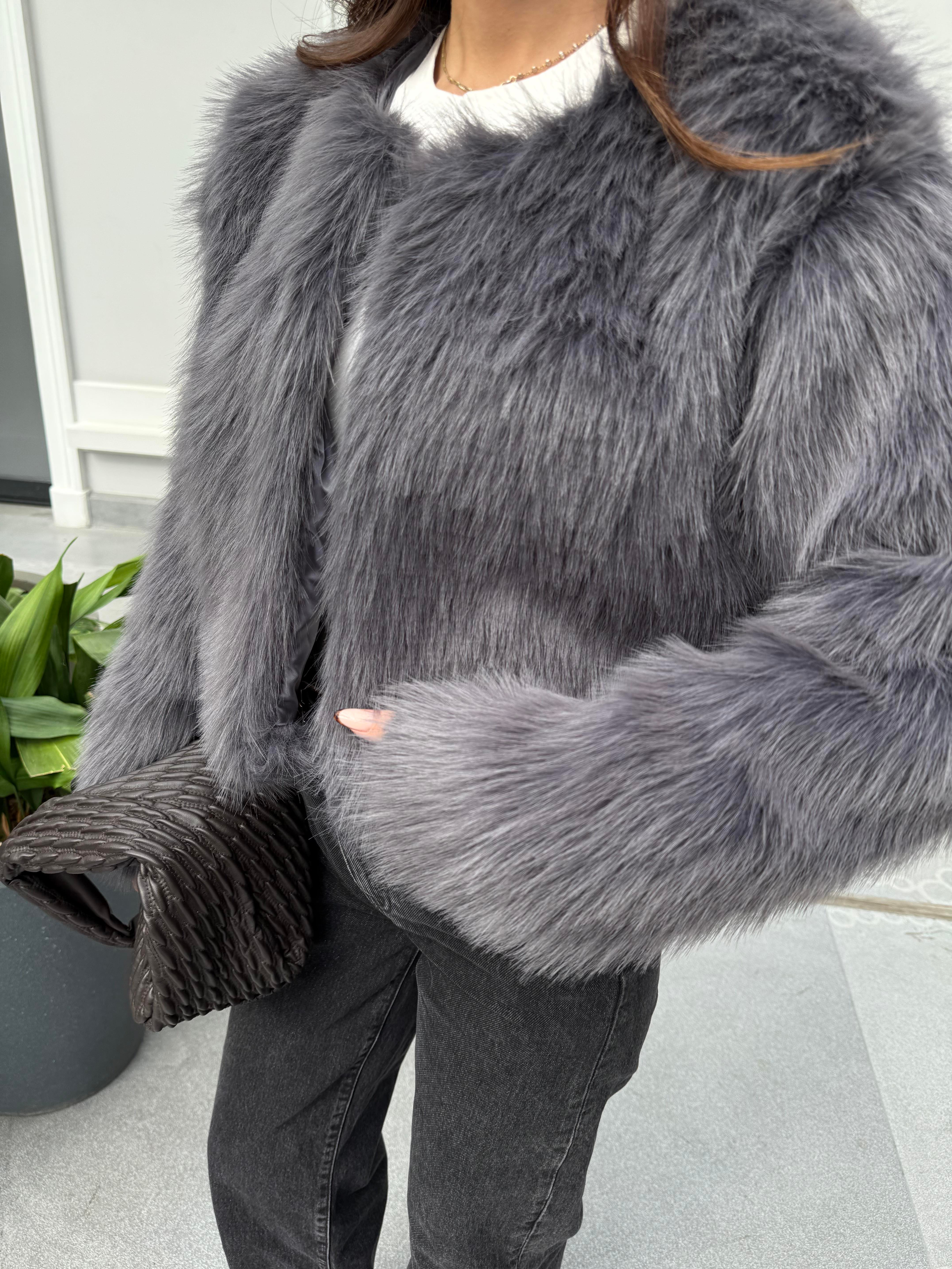 Antarsit Premium Midi Kürk - Kadın Coats Modelleri - Nazliye Moda | Kadın Giyim Modası