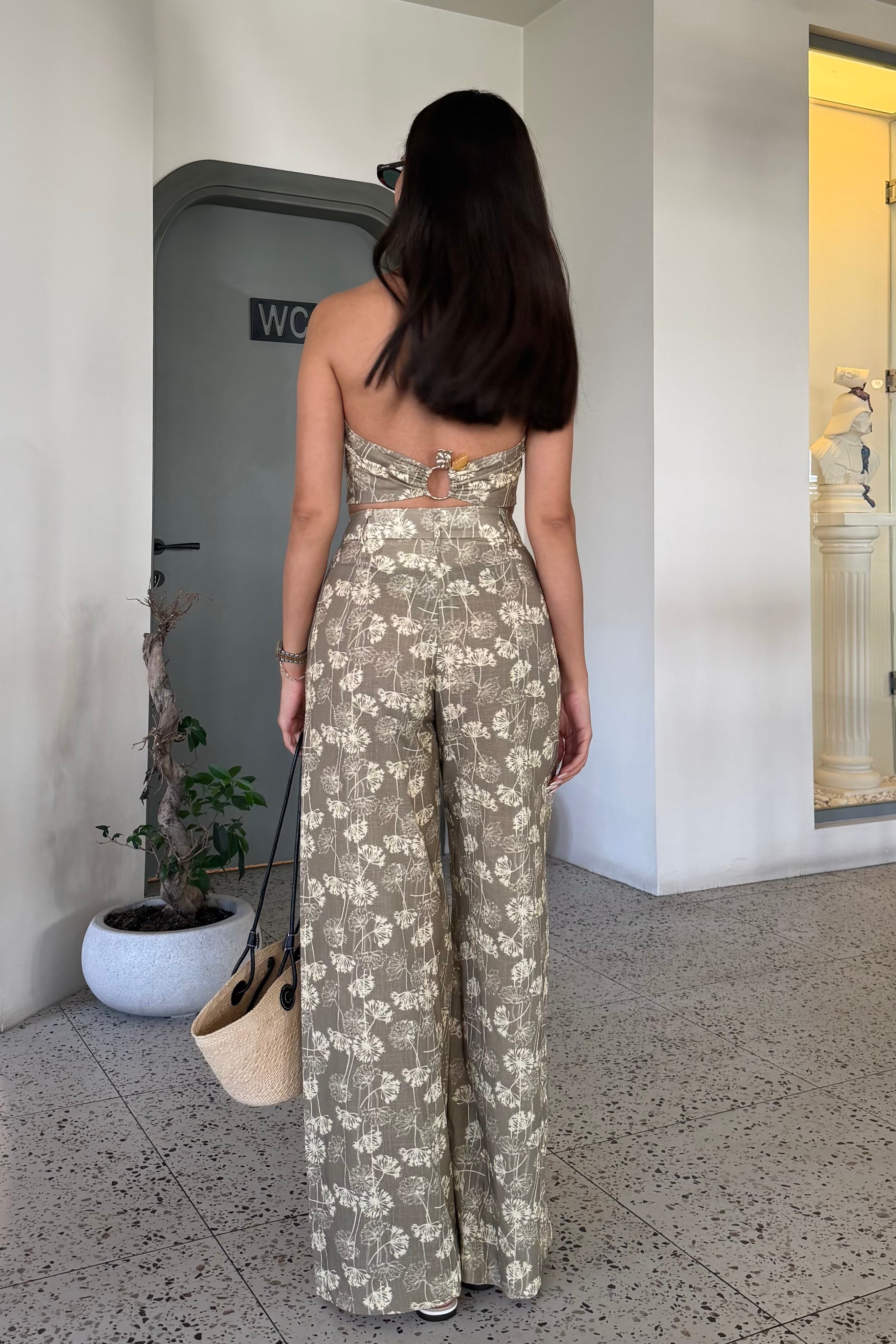 Haki Desenli İkili Takım - Kadın Takım Modelleri - Nazliye Moda | Kadın Giyim Modası