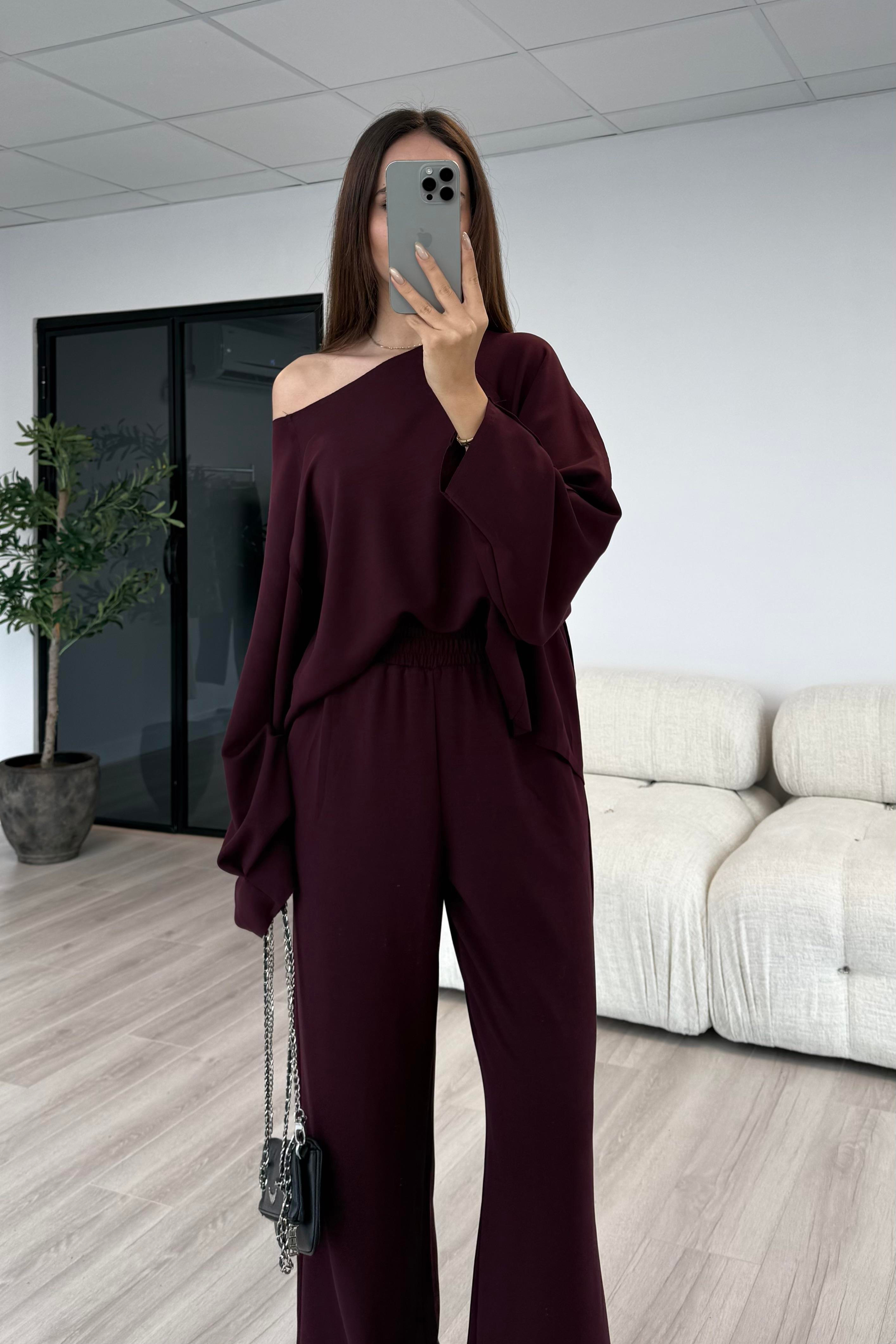 Mürdüm Premium Relax Takım - Kadın Takım Modelleri - Nazliye Moda | Kadın Giyim Modası