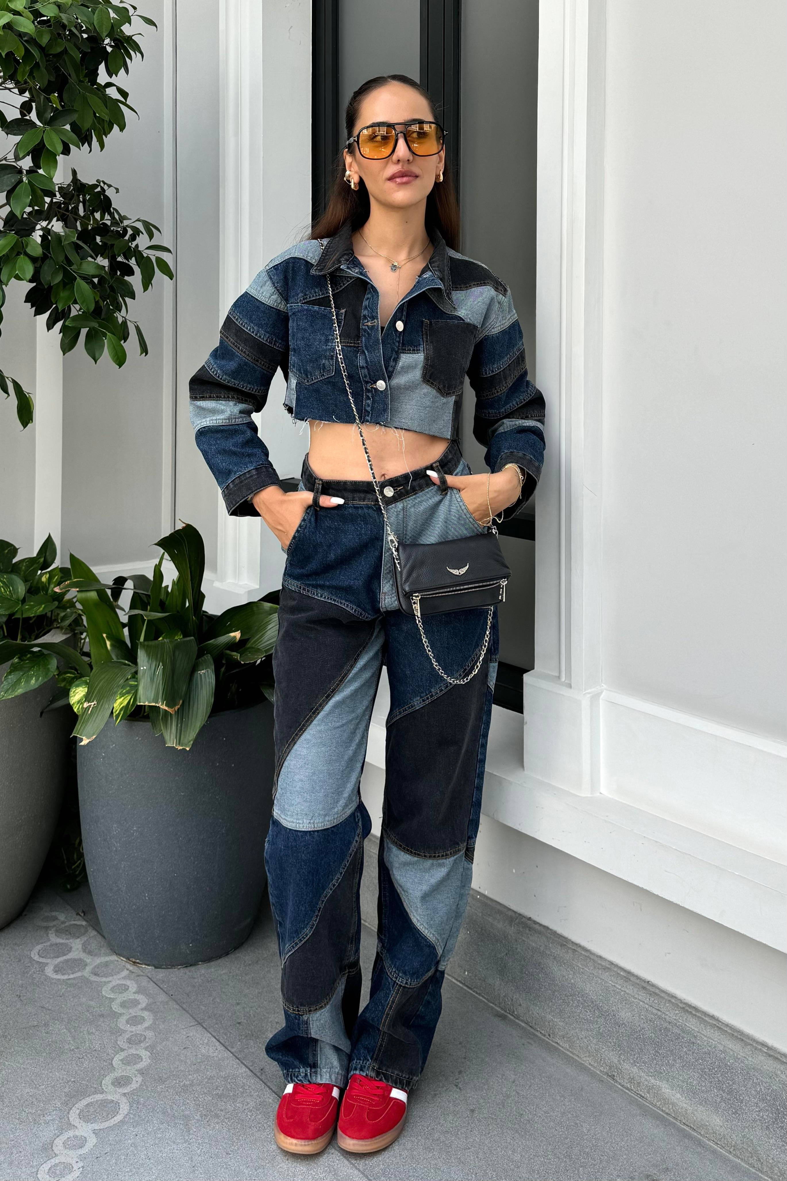 Tasarım Denim Ceket - Kadın Jackets Modelleri - Nazliye Moda | Kadın Giyim Modası