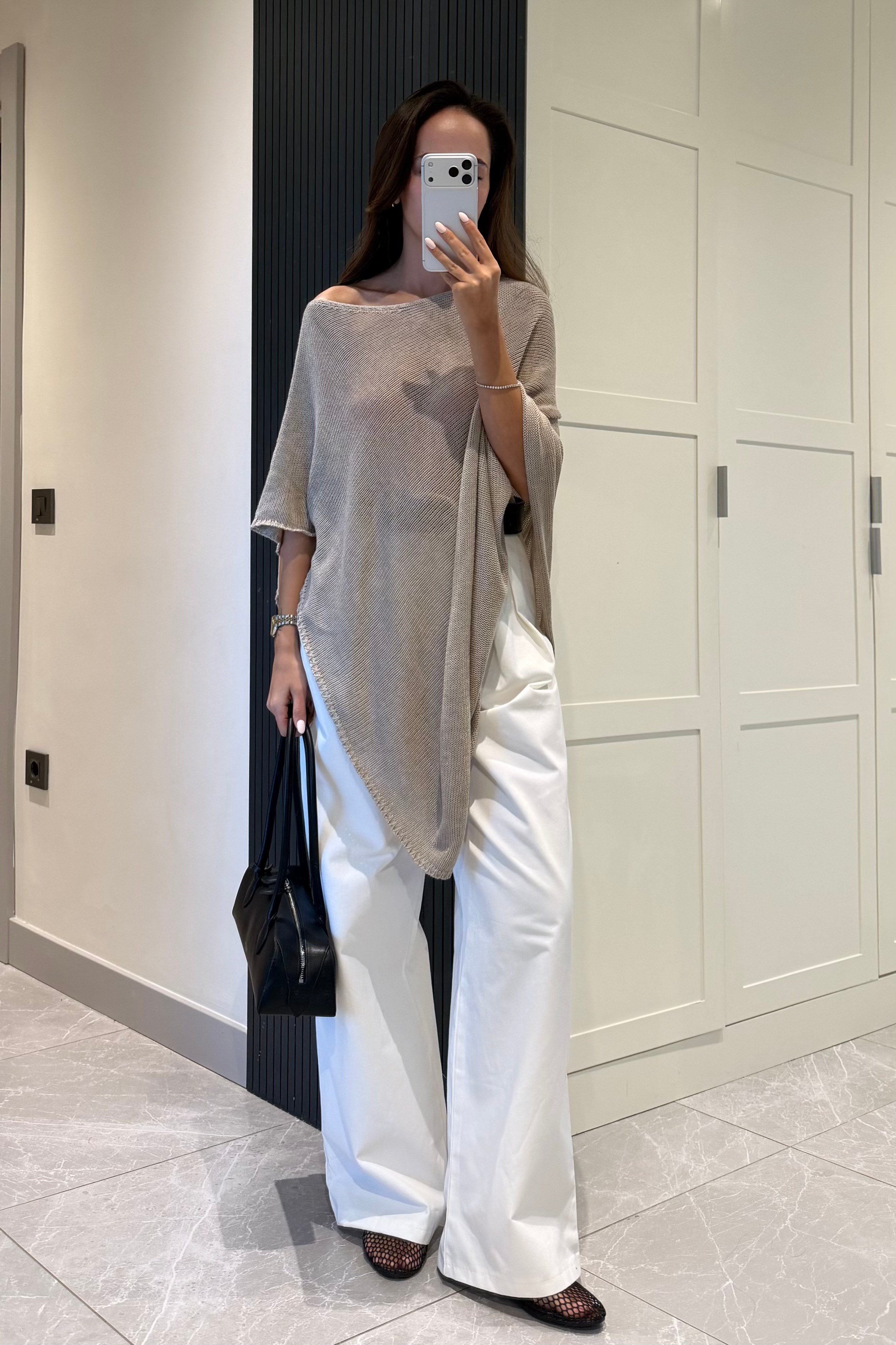 Vizon Panço Bluz - Kadın Blouses Modelleri - Nazliye Moda | Kadın Giyim Modası