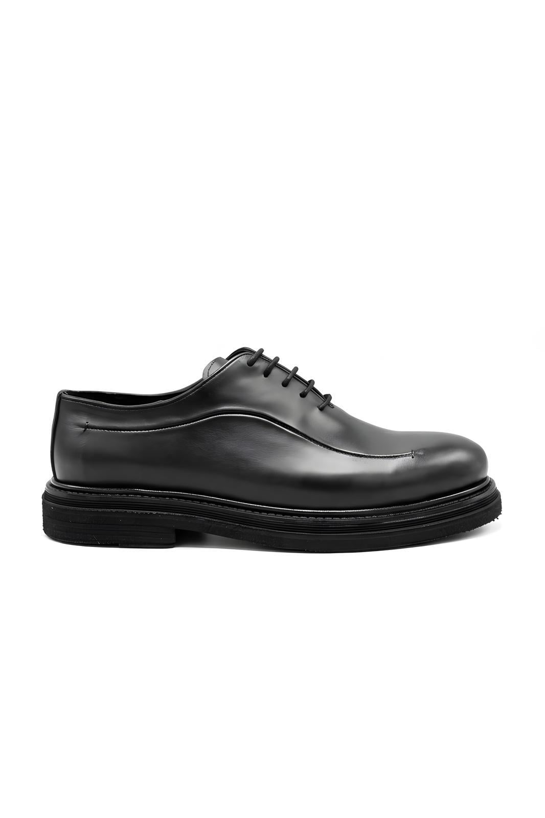 Luka Black Men Leather Shoes