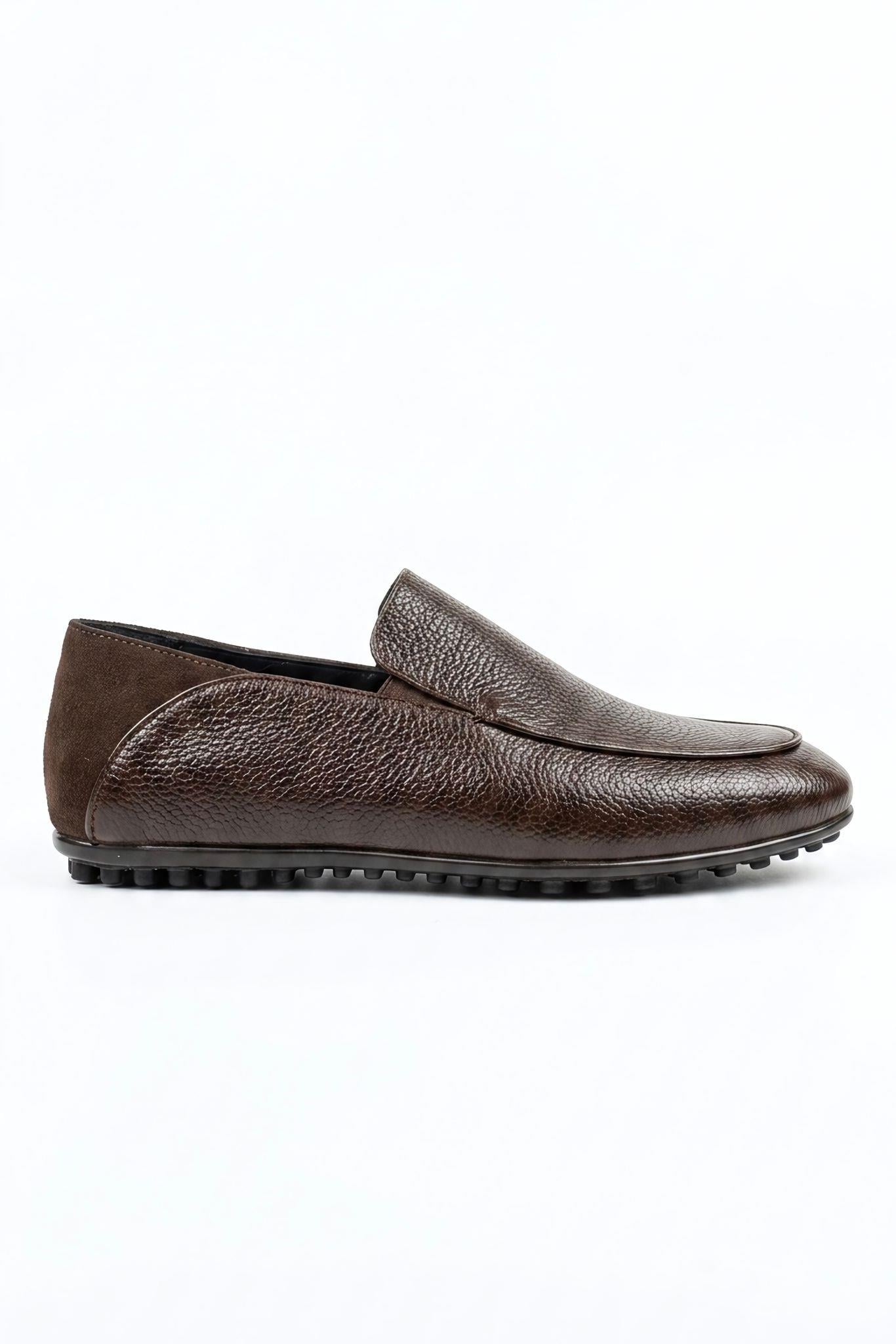 Timo Brown Men Leather Shoes