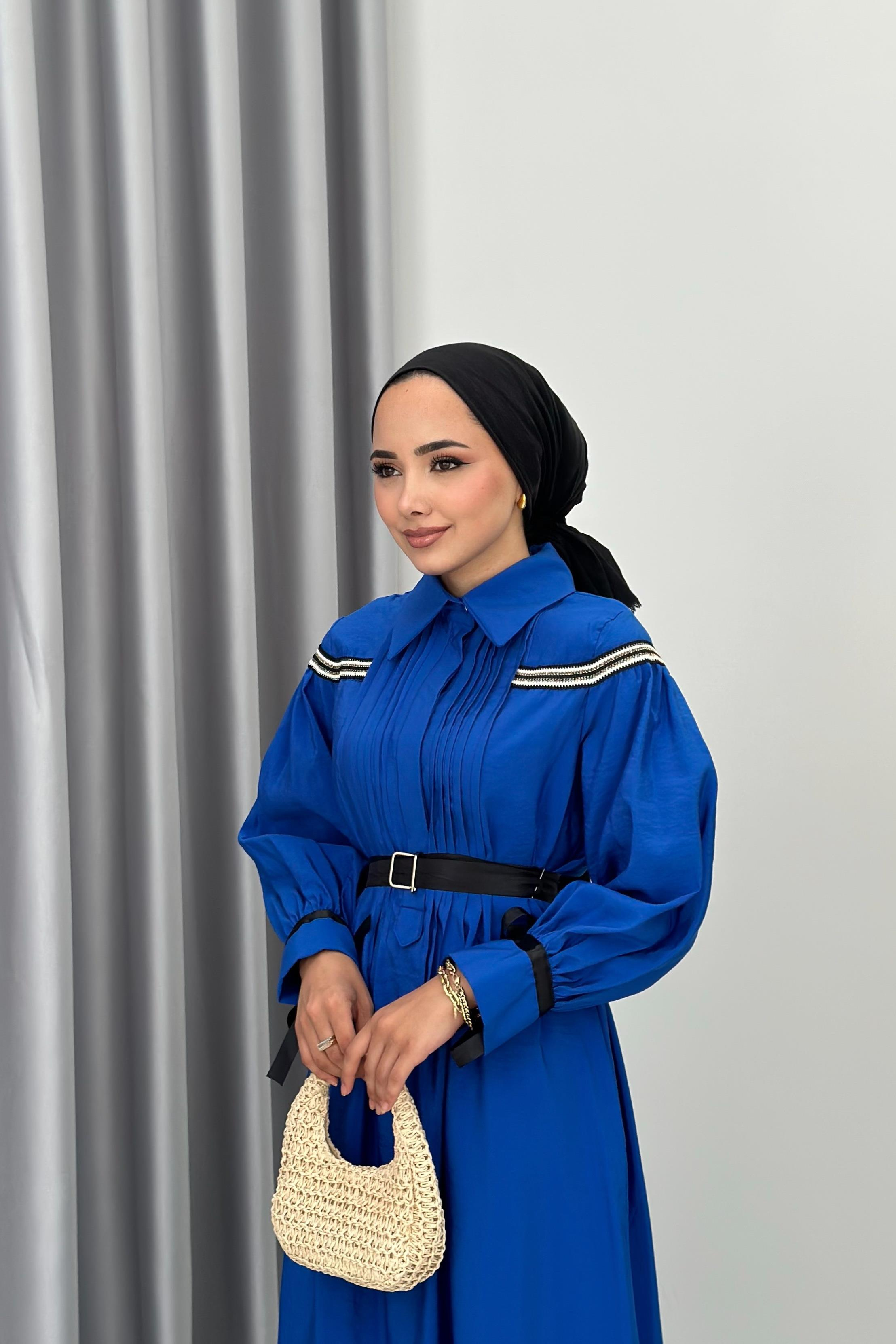 ALURE ELBİSE - MAVİ