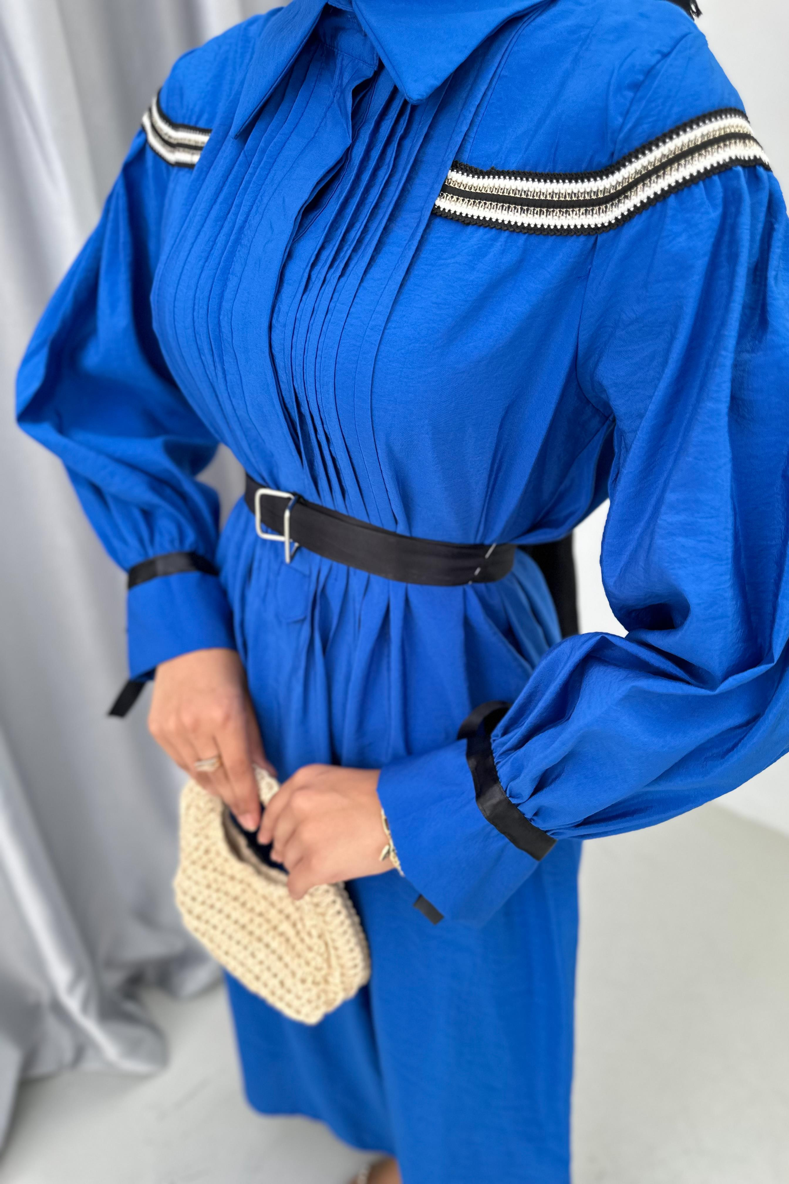 ALURE ELBİSE - MAVİ