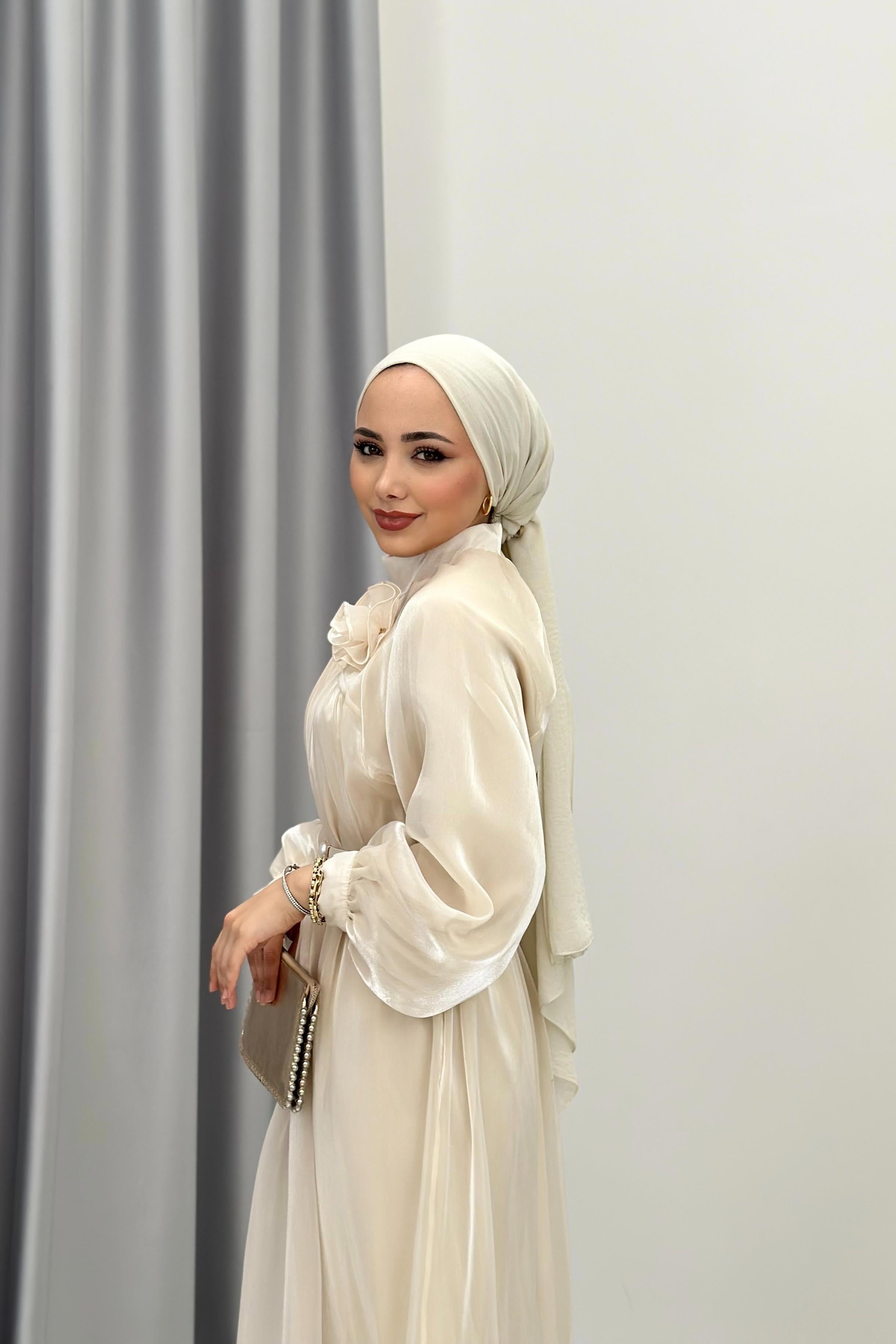 ARYA ELBİSE - BEJ