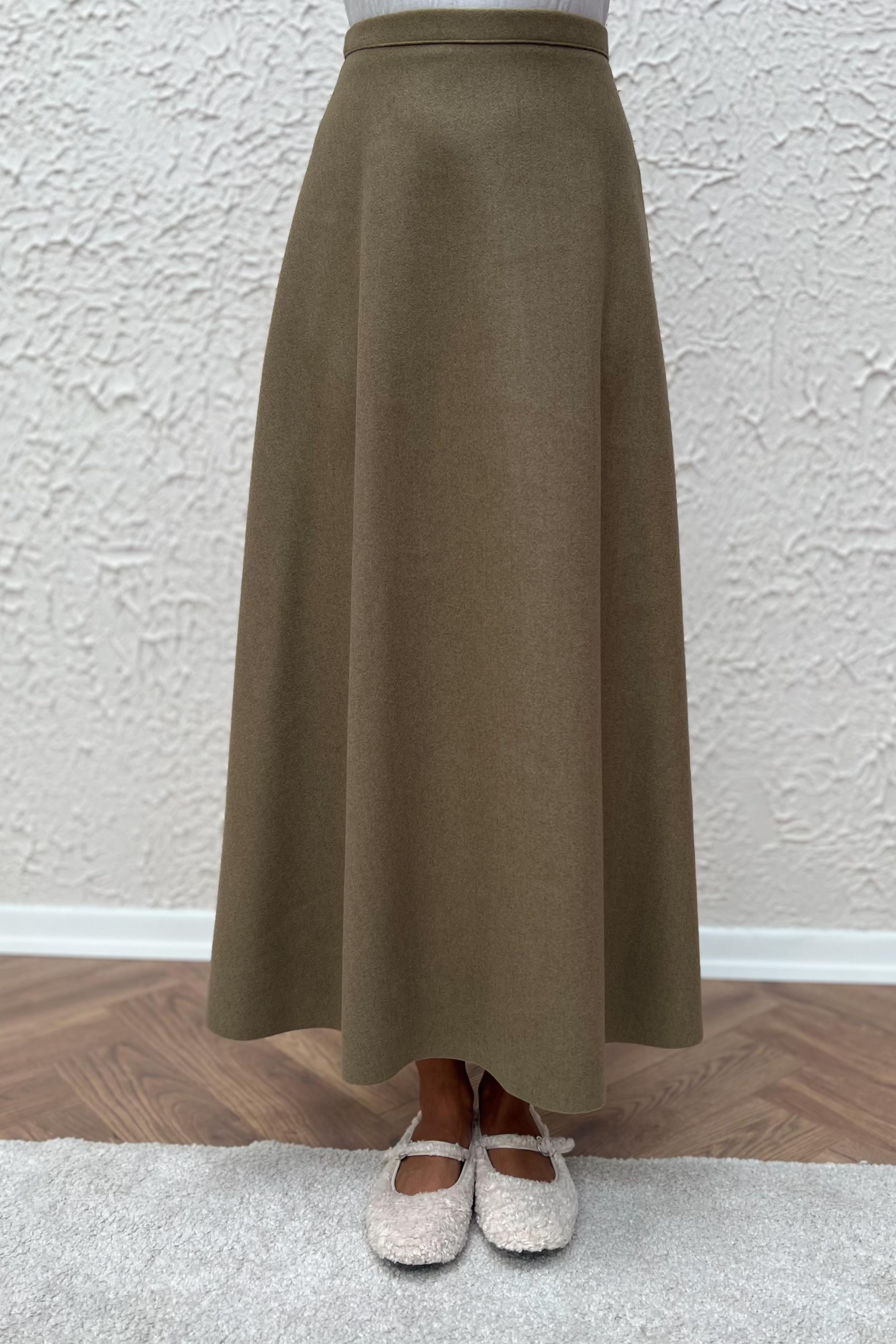 KAŞE ETEK - HAKİ 