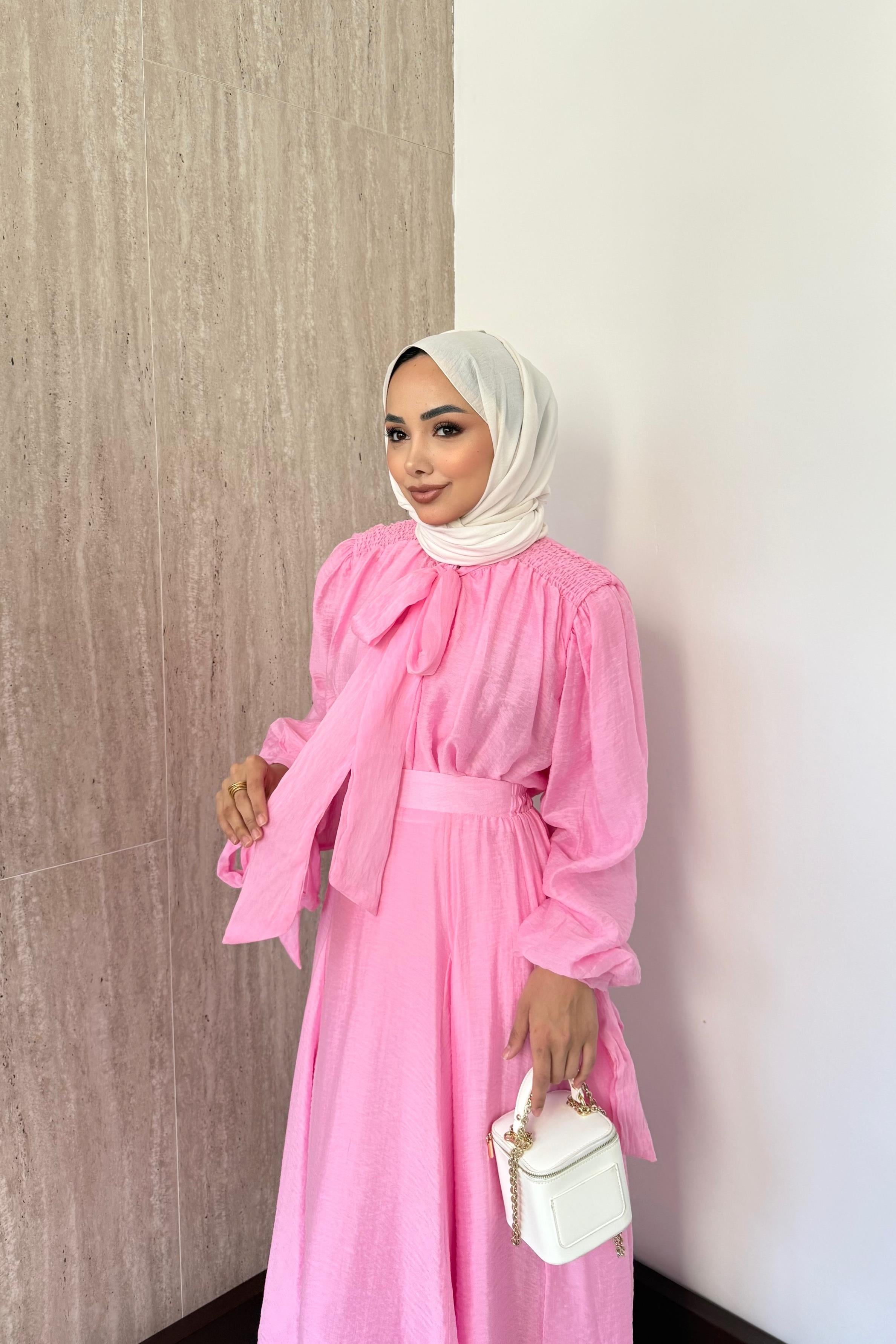Laura Vual Etekli Takım - Pembe