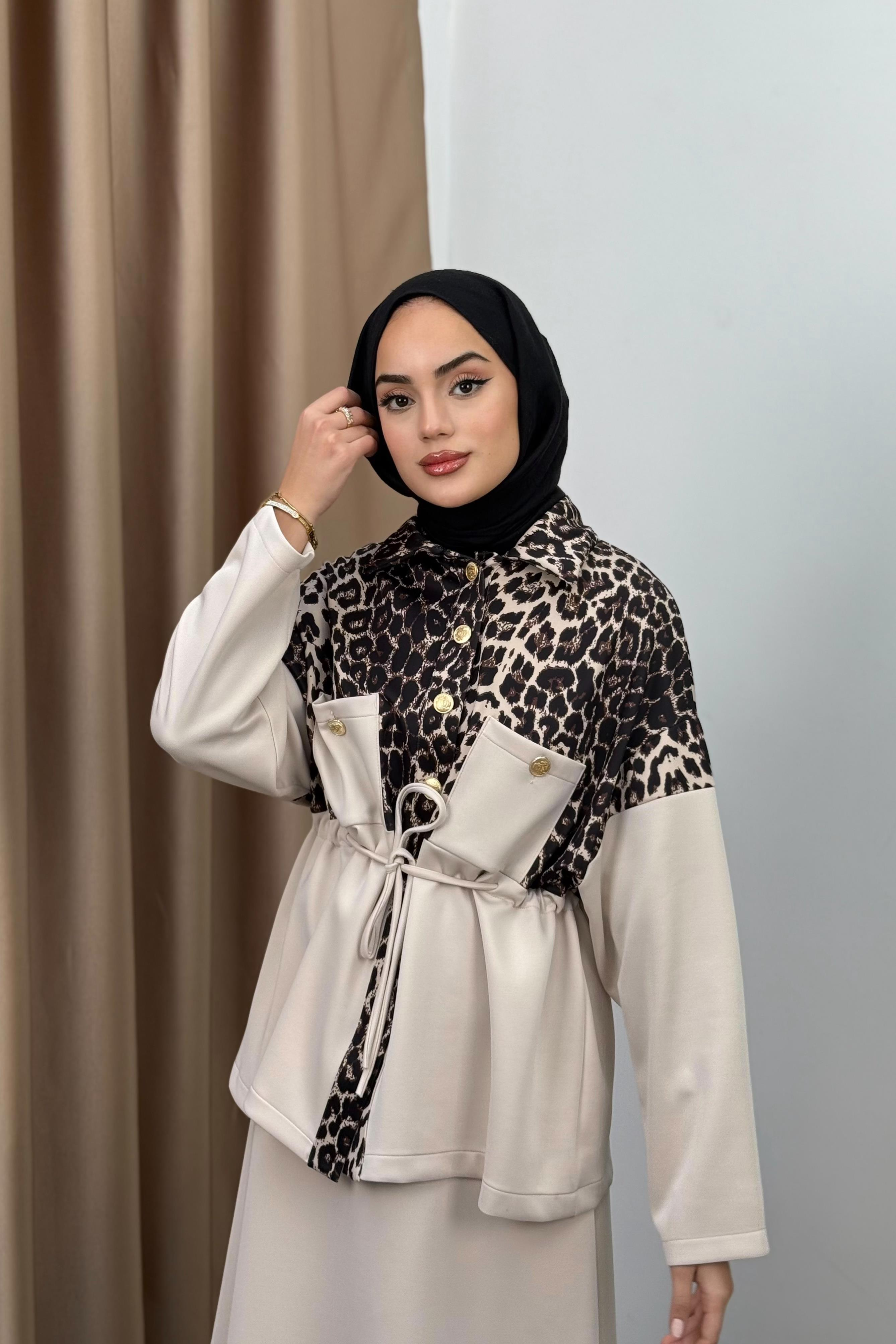 Leopar Etekli Takım - BEJ