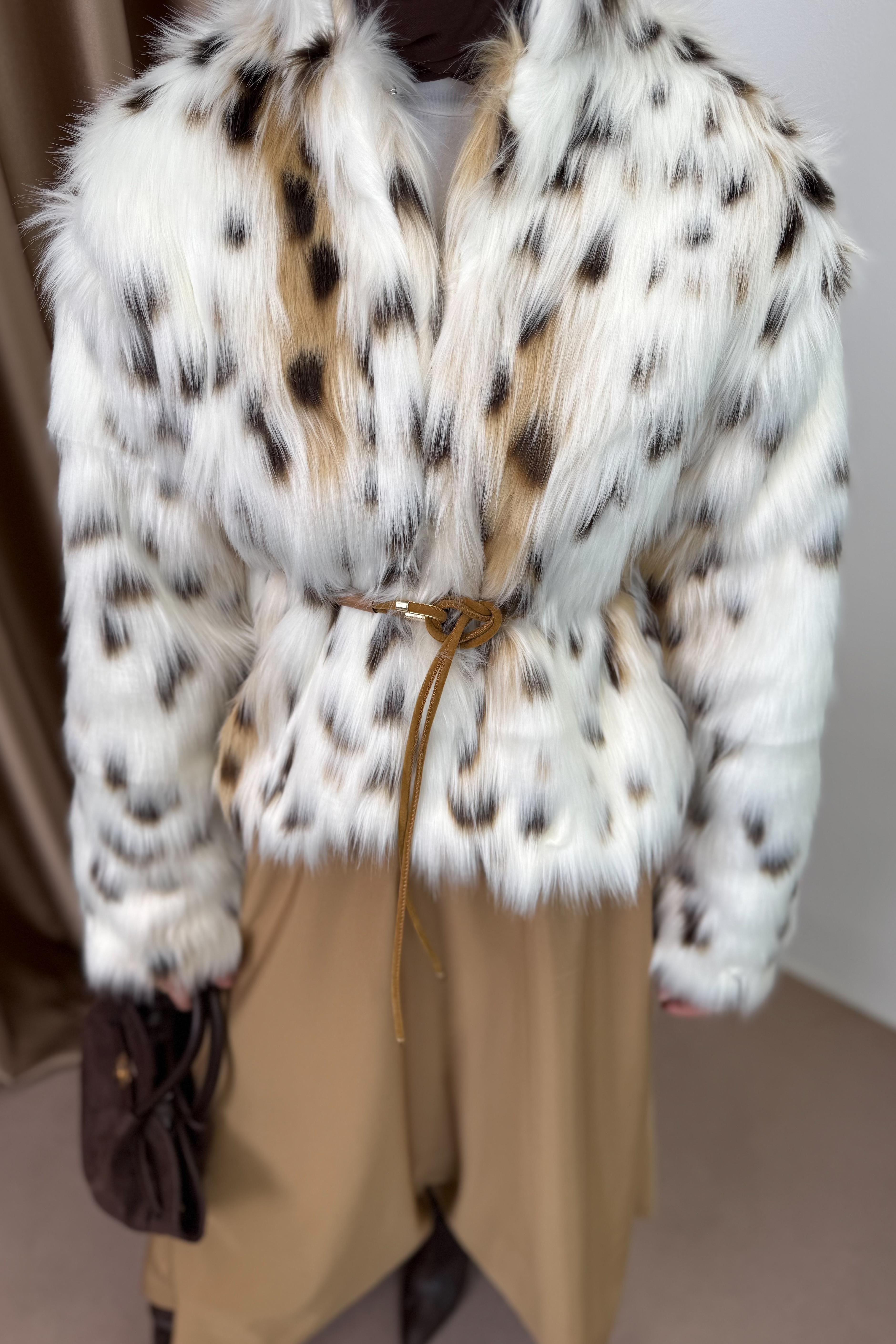 Leopar Kürk - KREM