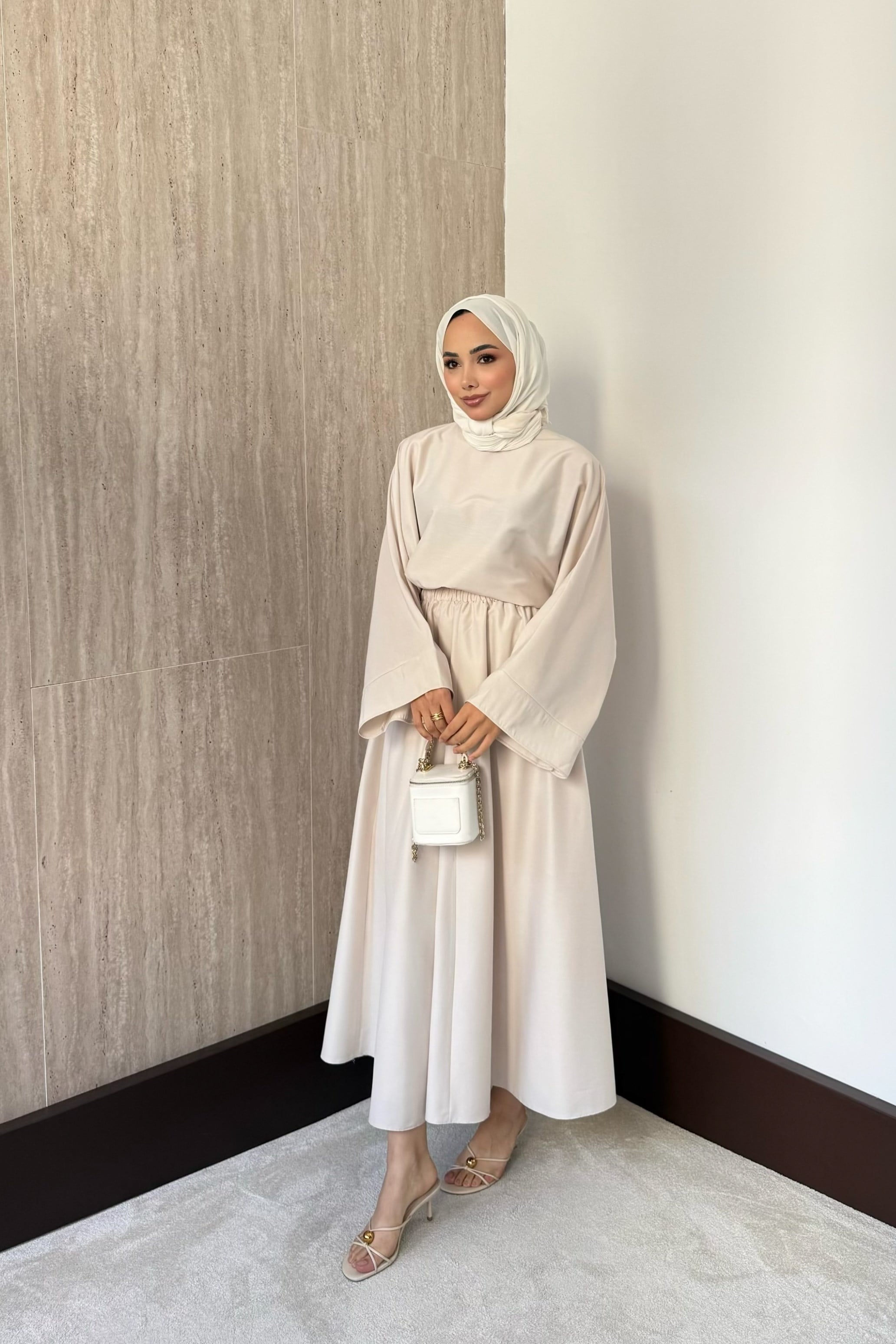 Lovely Etekli Takım - Bej