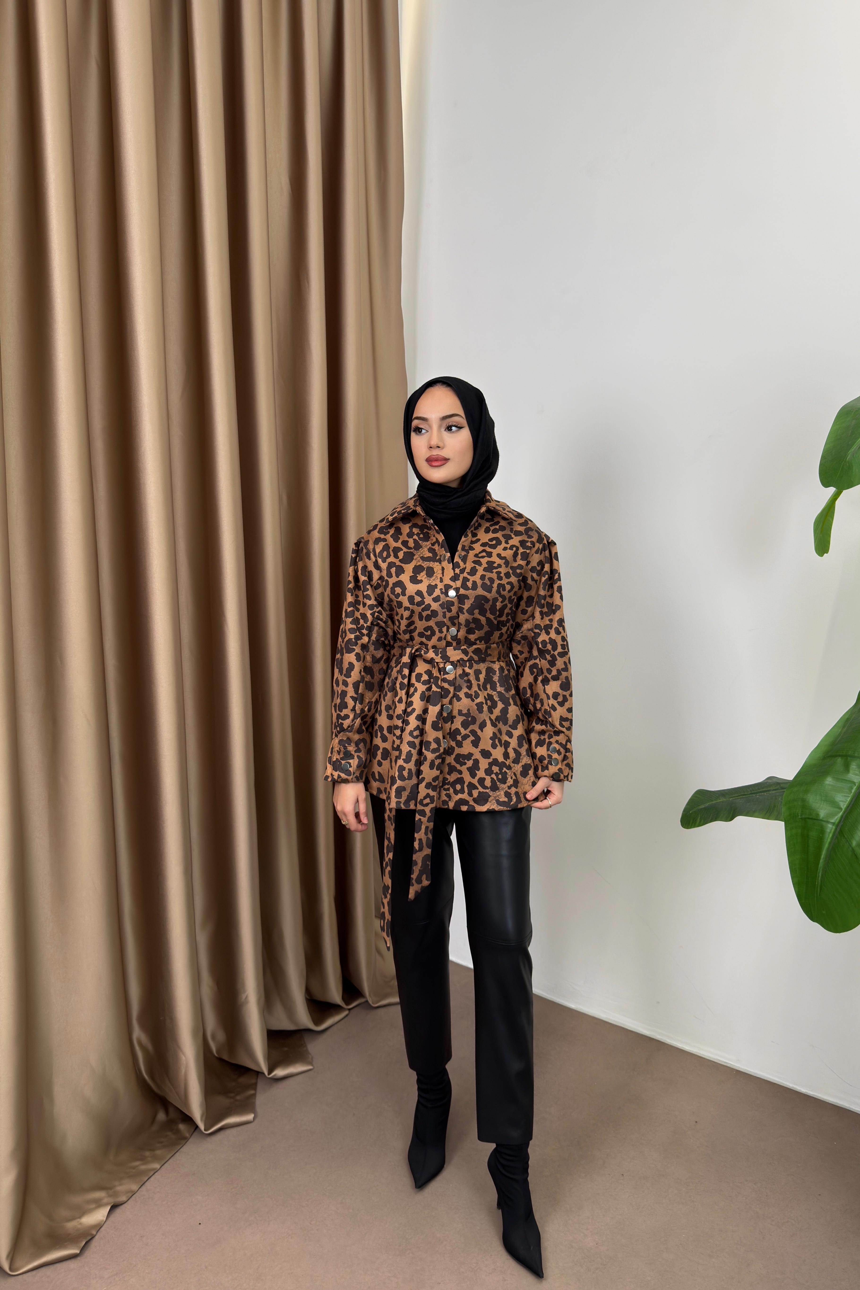 Mery Leopar Ceket - TABA