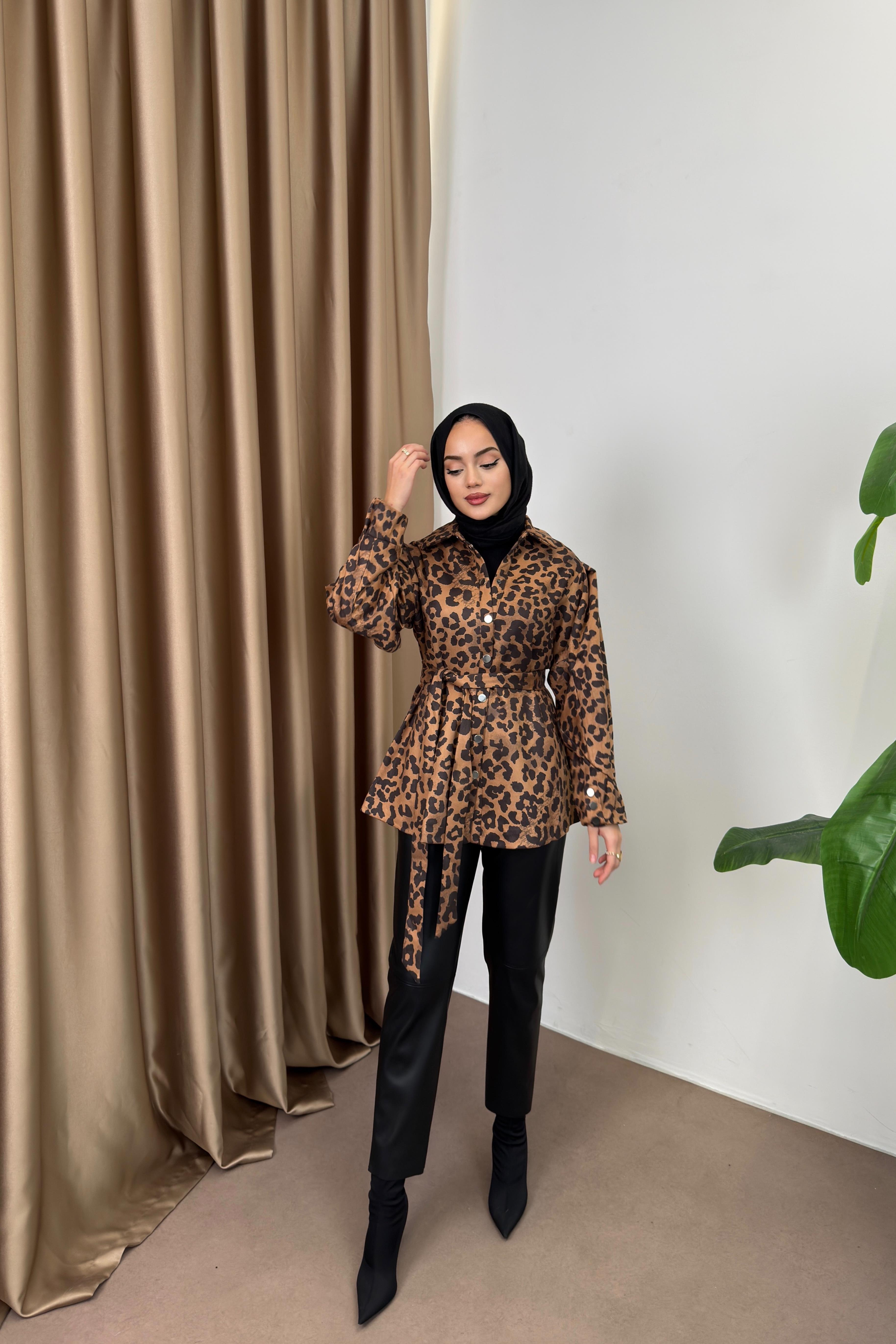 Mery Leopar Ceket - TABA
