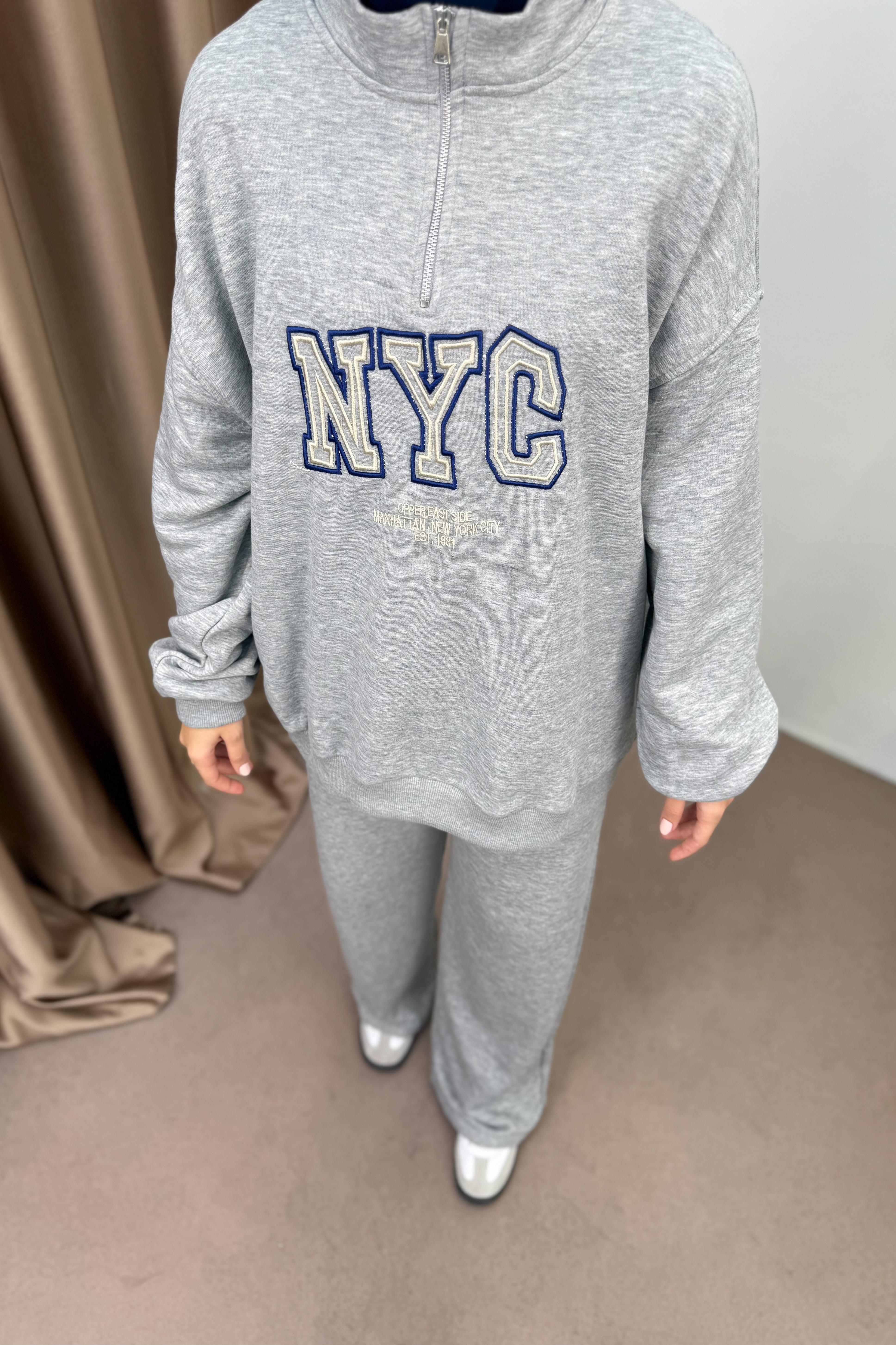 NYC Spor Takım - GRİ