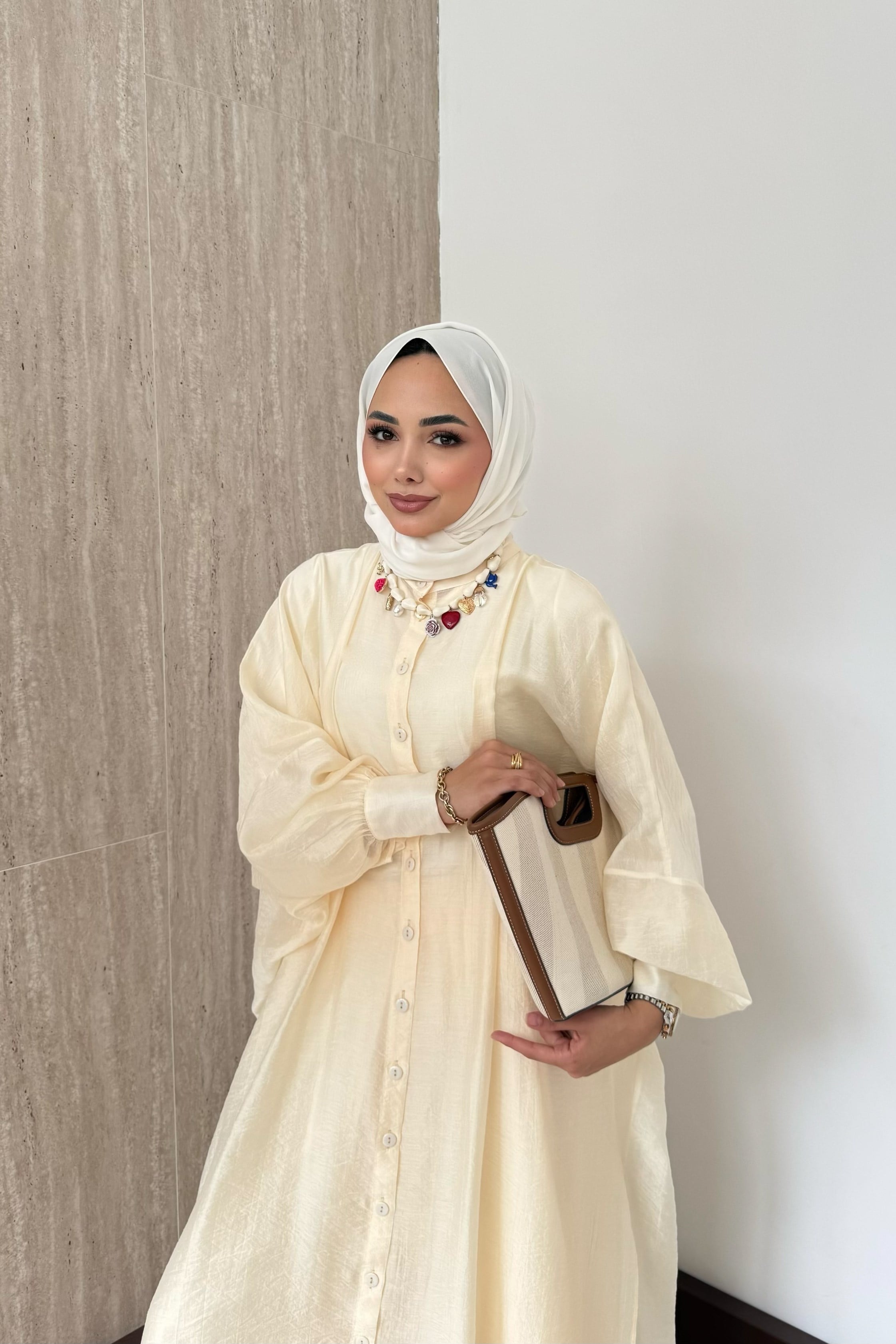 Perla Pantolonlu Takım - Sarı