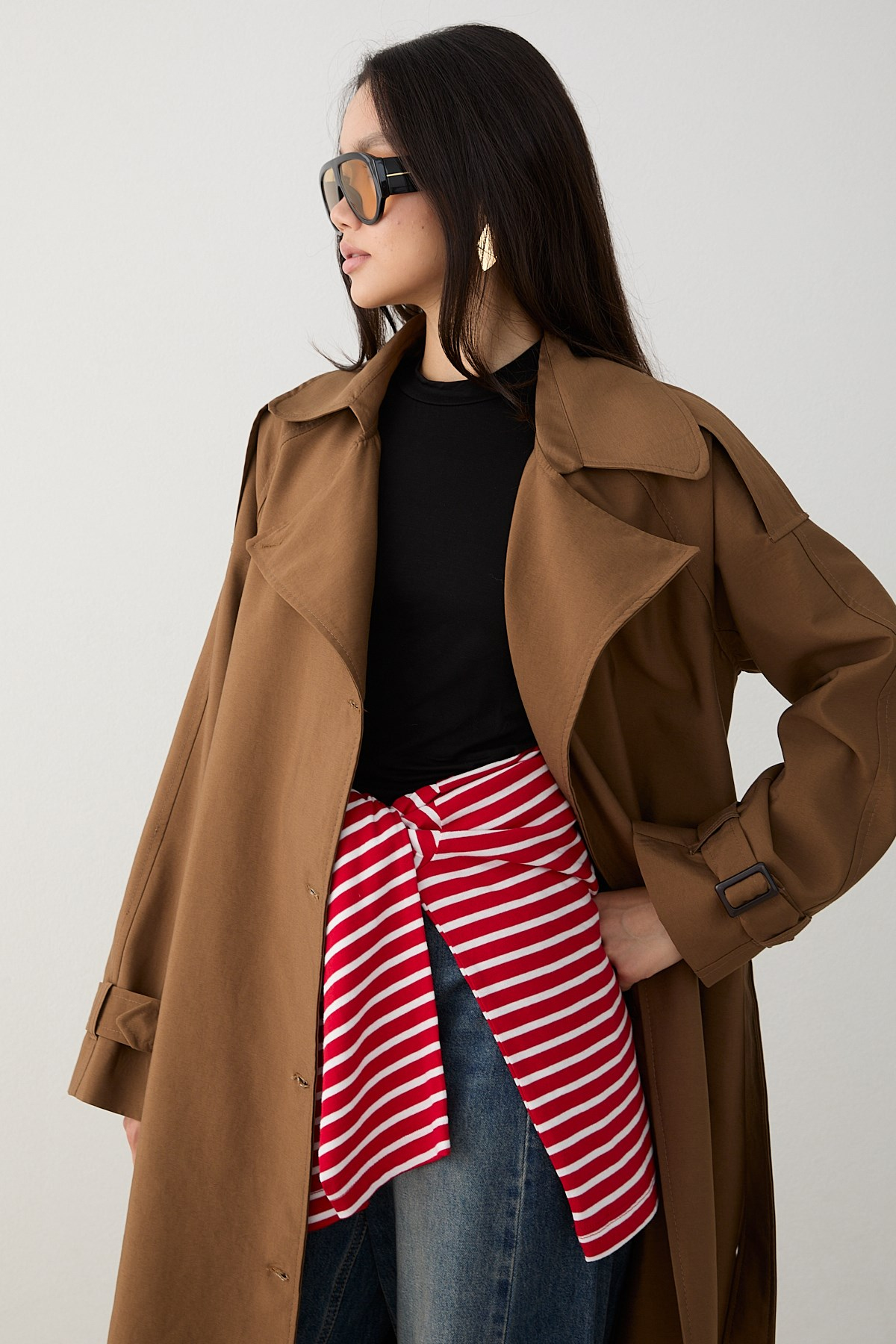 Premium Trençkot - Camel