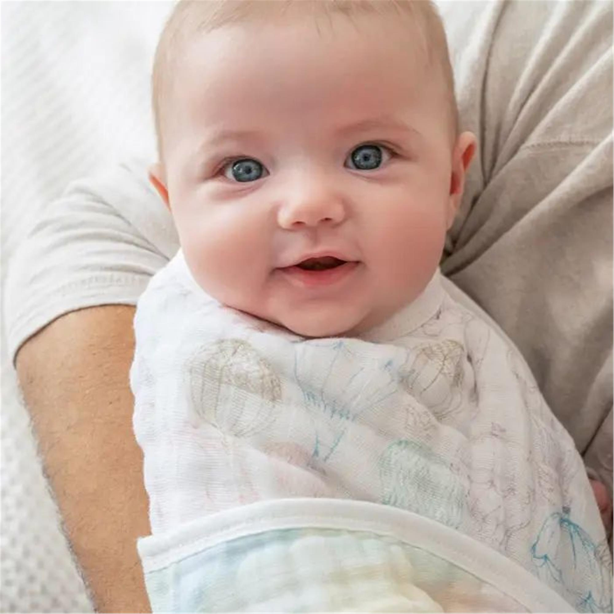 Aden & Anais - Above The Clouds2'li  Organik Omuz Örtüsü Set