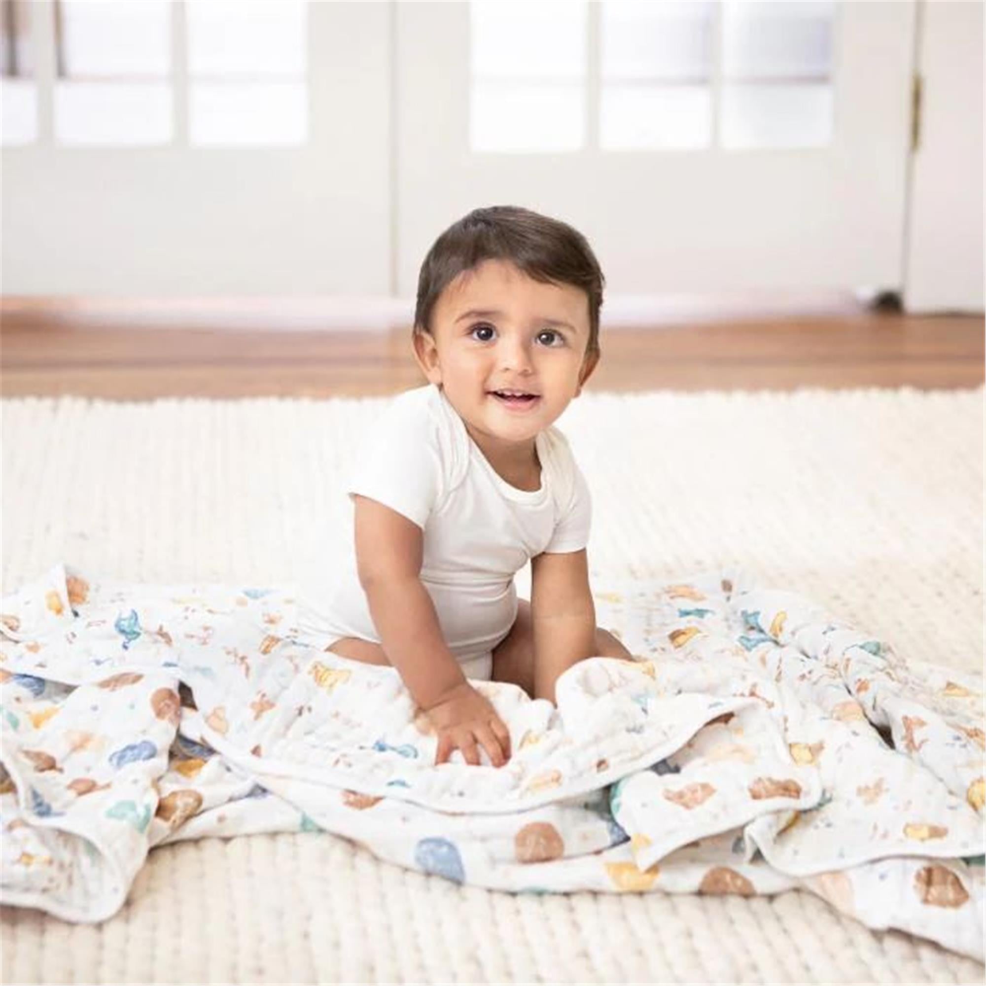 Aden & Anais - Disney + Friends Bambi Müslin Battaniye