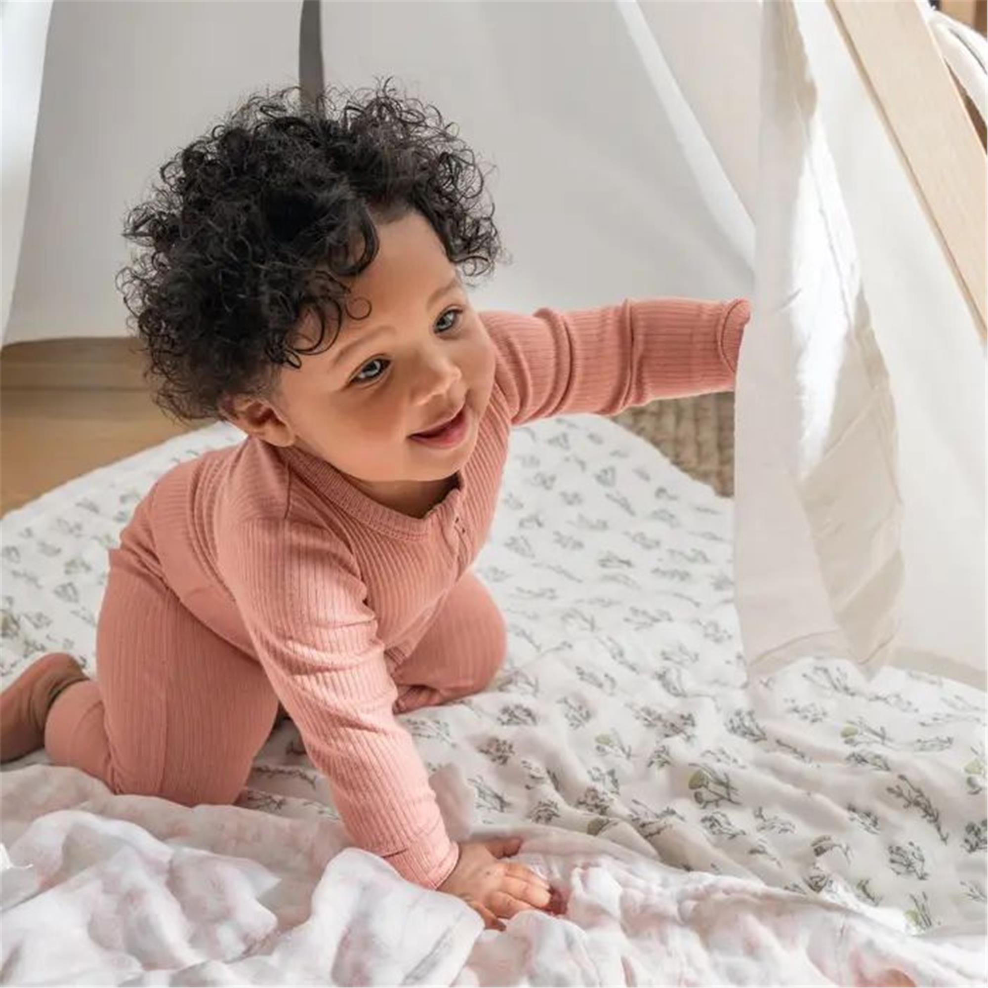 Aden & Anais - French Floral Organik Dream Battaniye