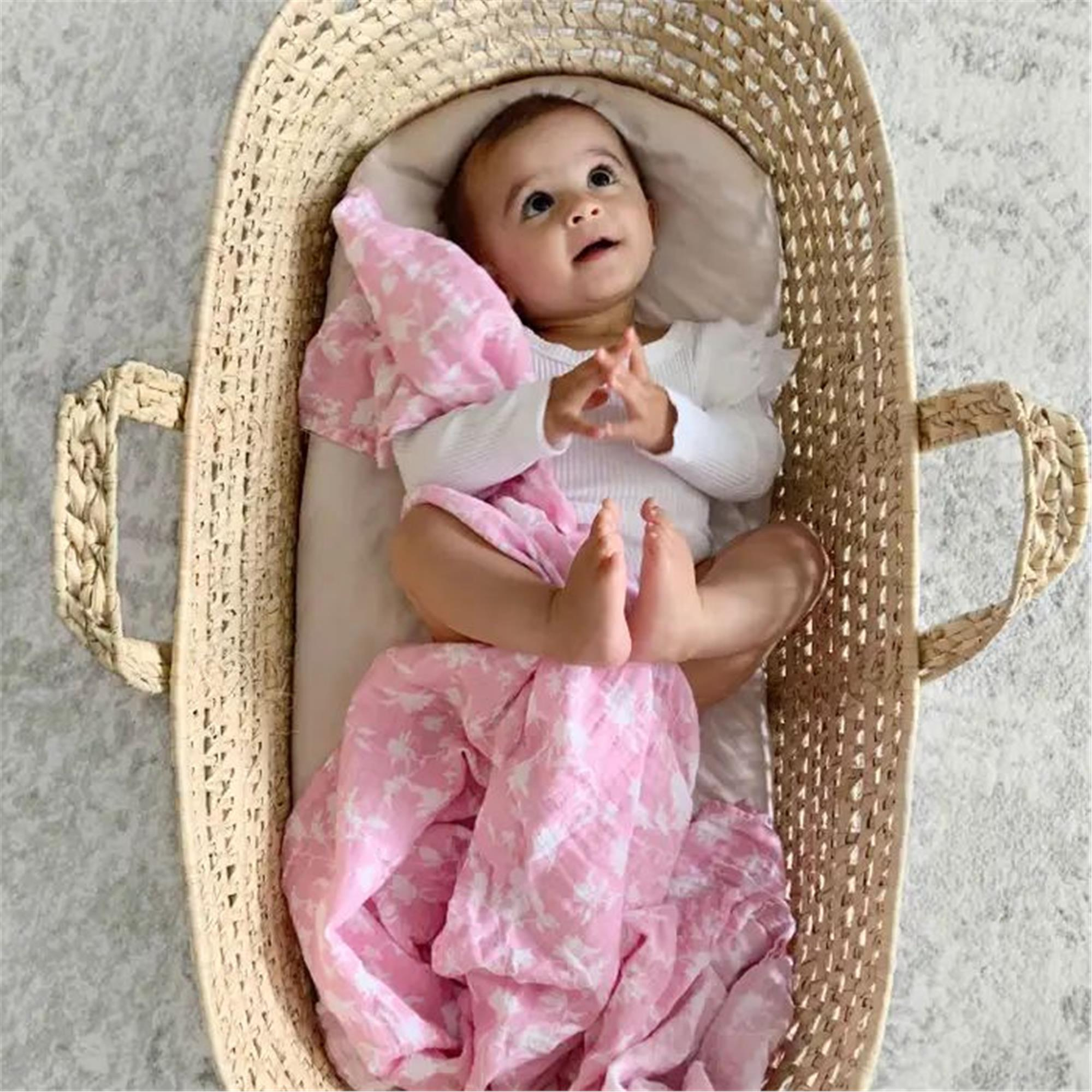 Aden & Anais - Ma Fleur 2'li Organik Kundak Set