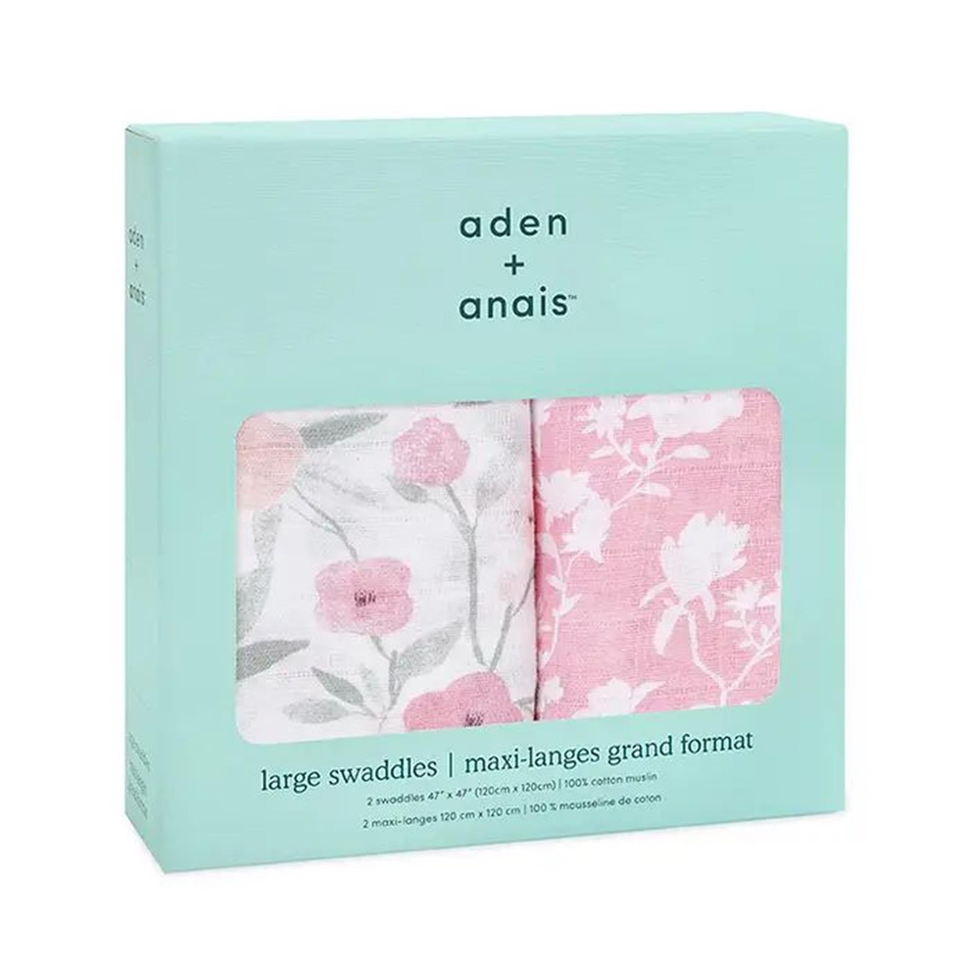 Aden & Anais - Ma Fleur 2'li Organik Kundak Set