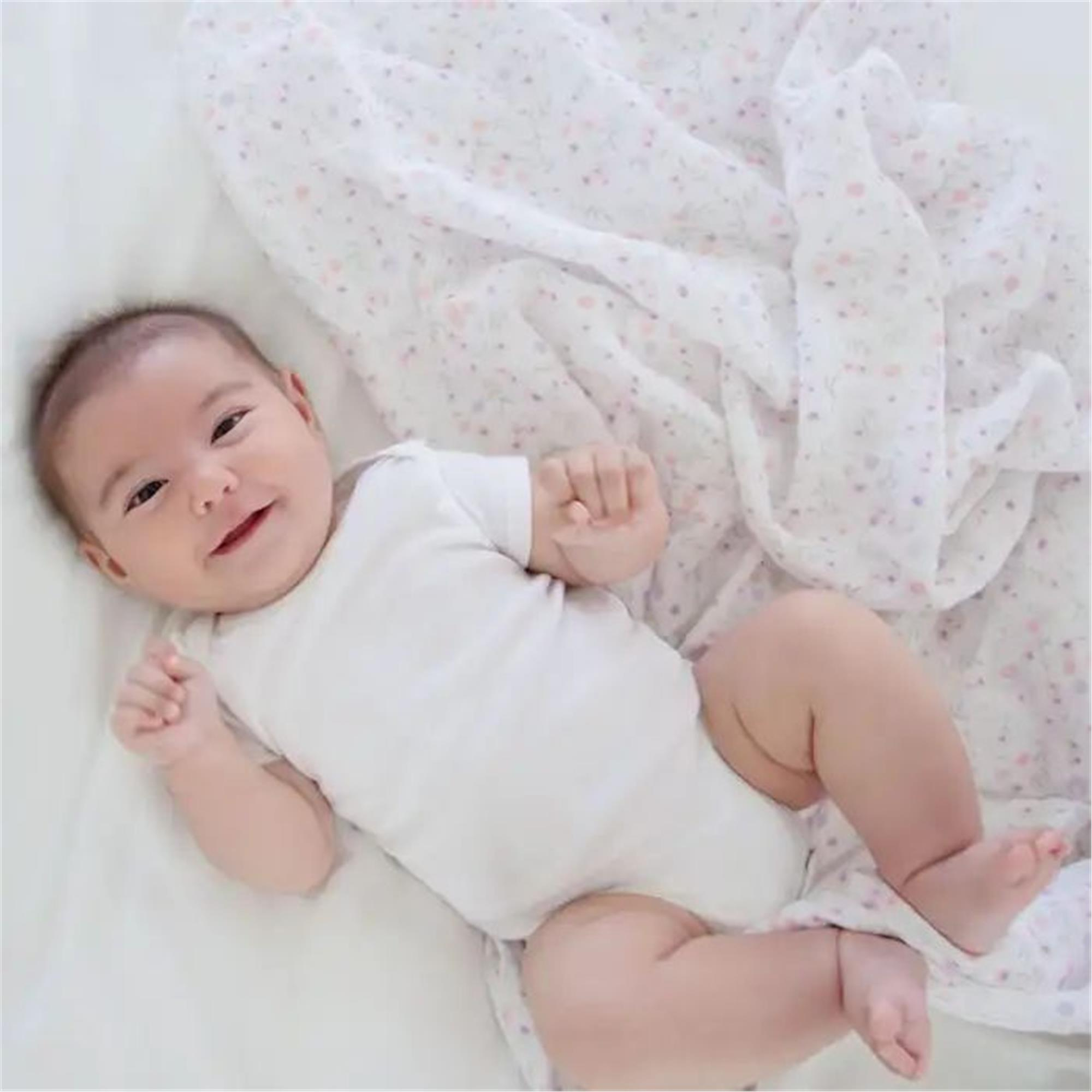 Aden & Anais - Ma Fleur 4'lü Pamuklu Müslin Set