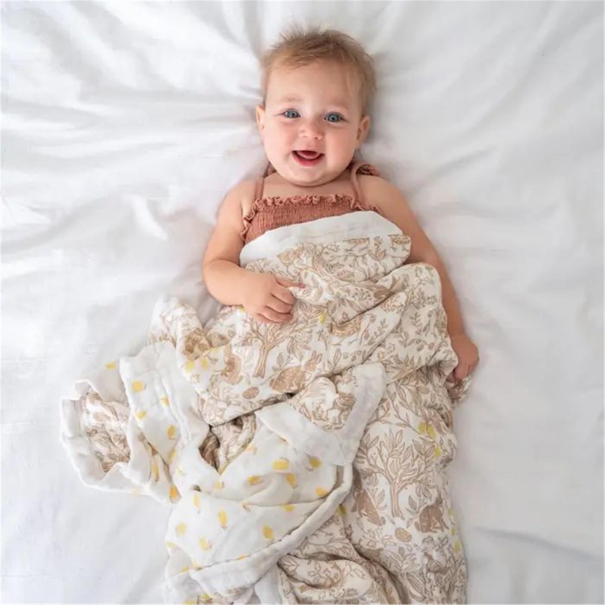 Aden & Anais - Natural Woodland Organik Dream Battaniye