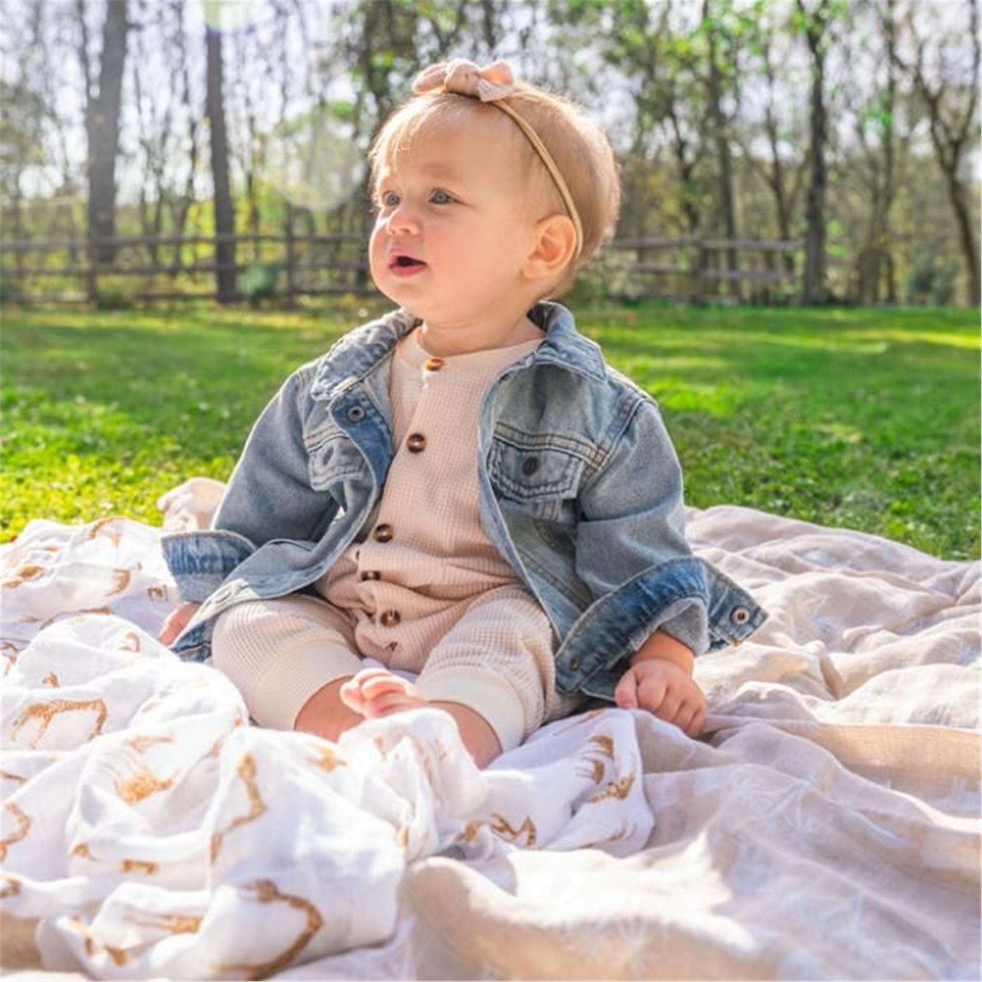 Aden & Anais - Safari Dreams 4'lü Organik Pamuklu Müslin Set