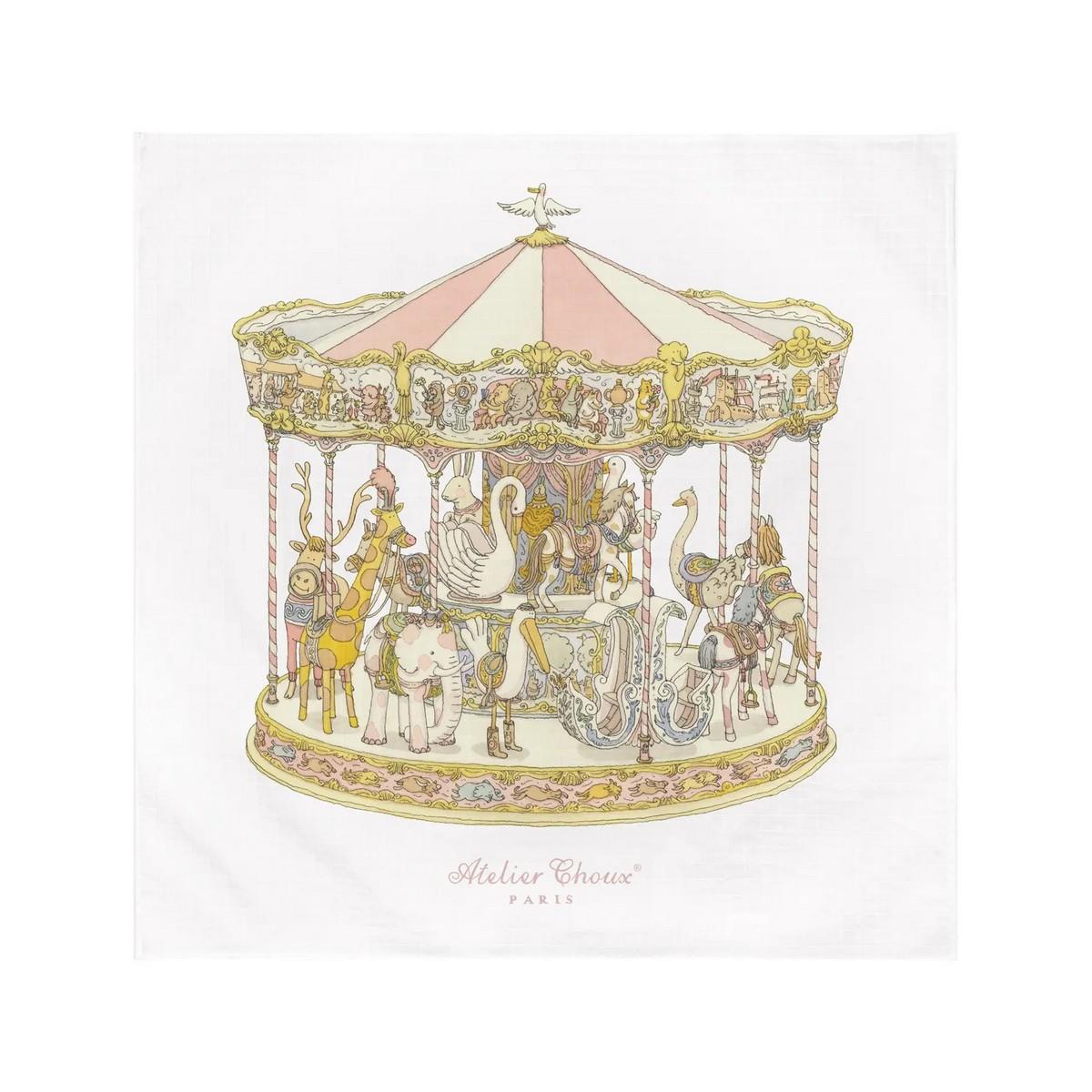 Atelier Choux Paris - Carousel Pink Battaniye