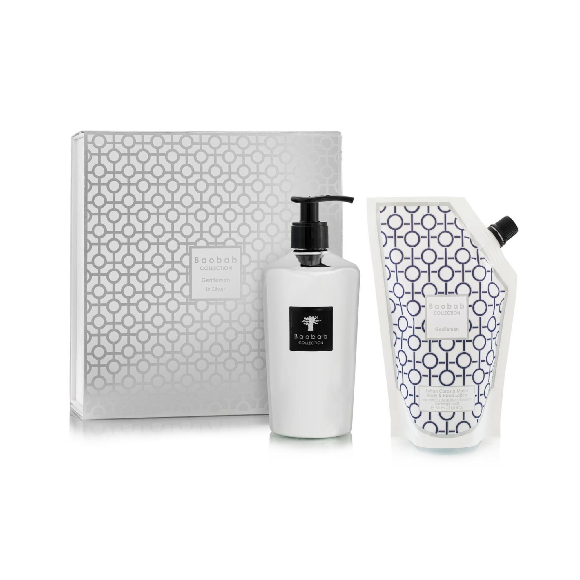 Baobab Collection - Gentlemen Gift Box Sabunluk Silver