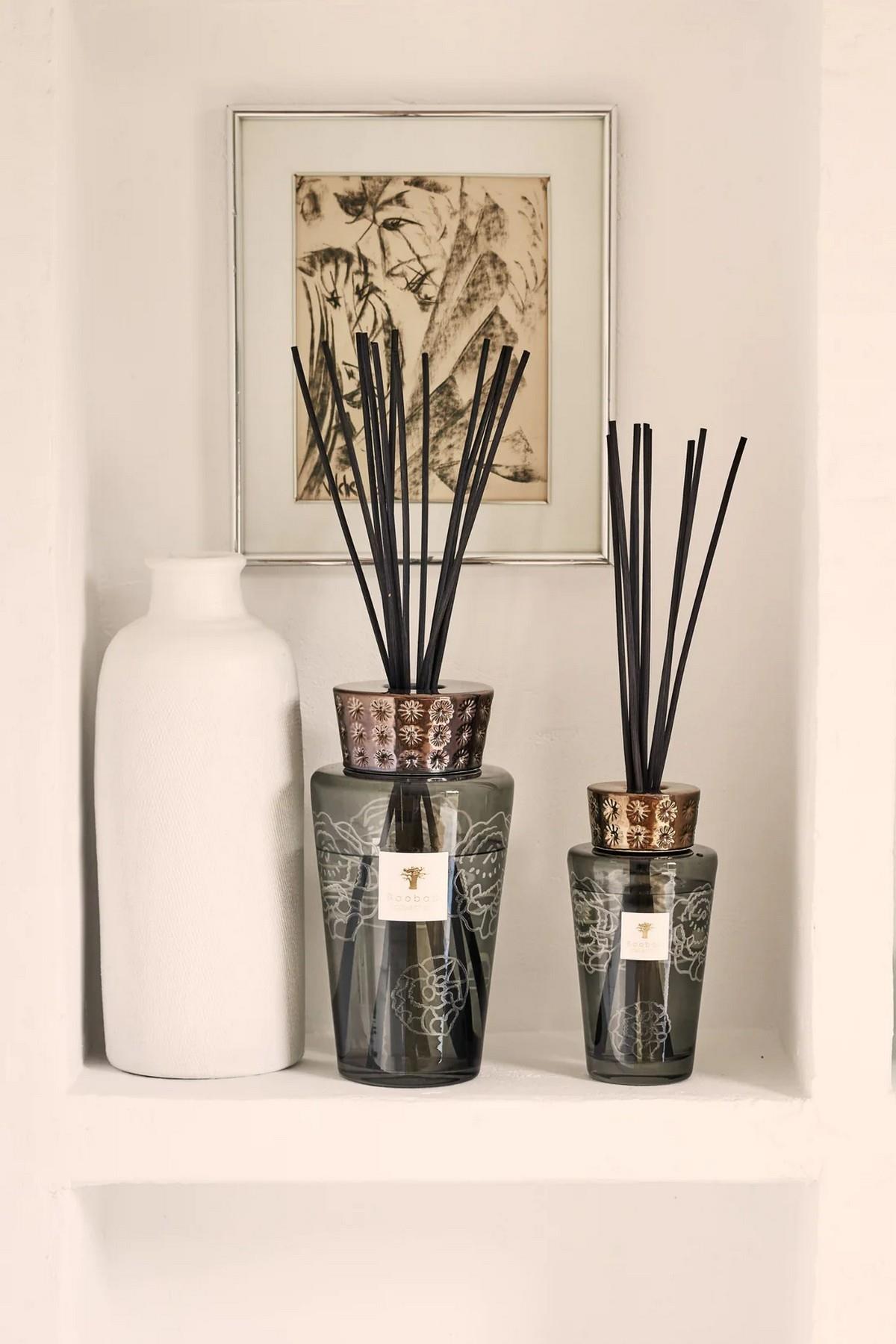 Baobab Collection - Roses Grey Totem M Koku