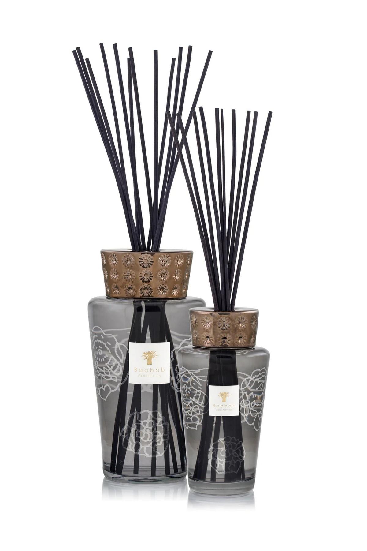 Baobab Collection - Roses Grey Totem M Koku