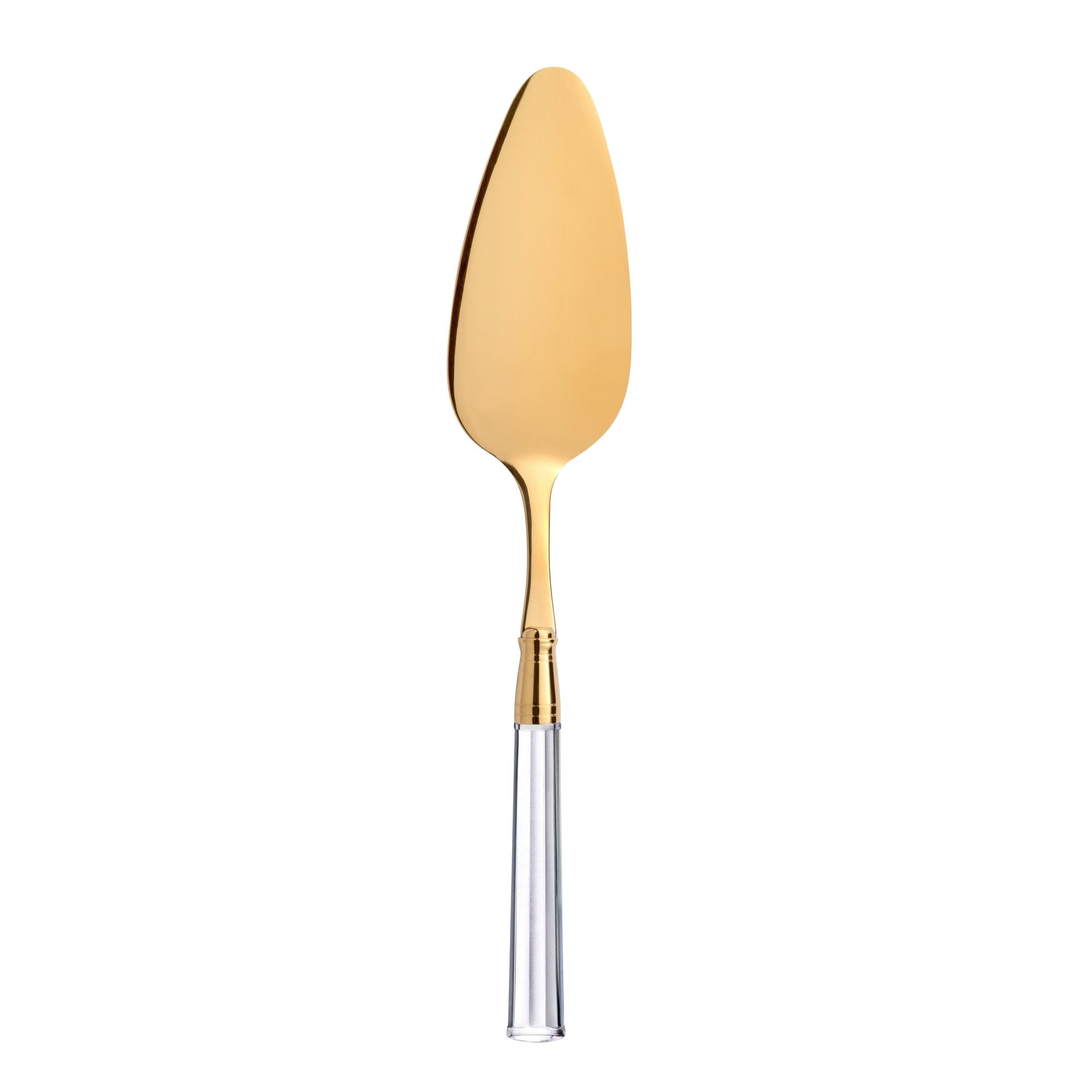 Capdeco - Şeffaf Gold Pasta Spatulası