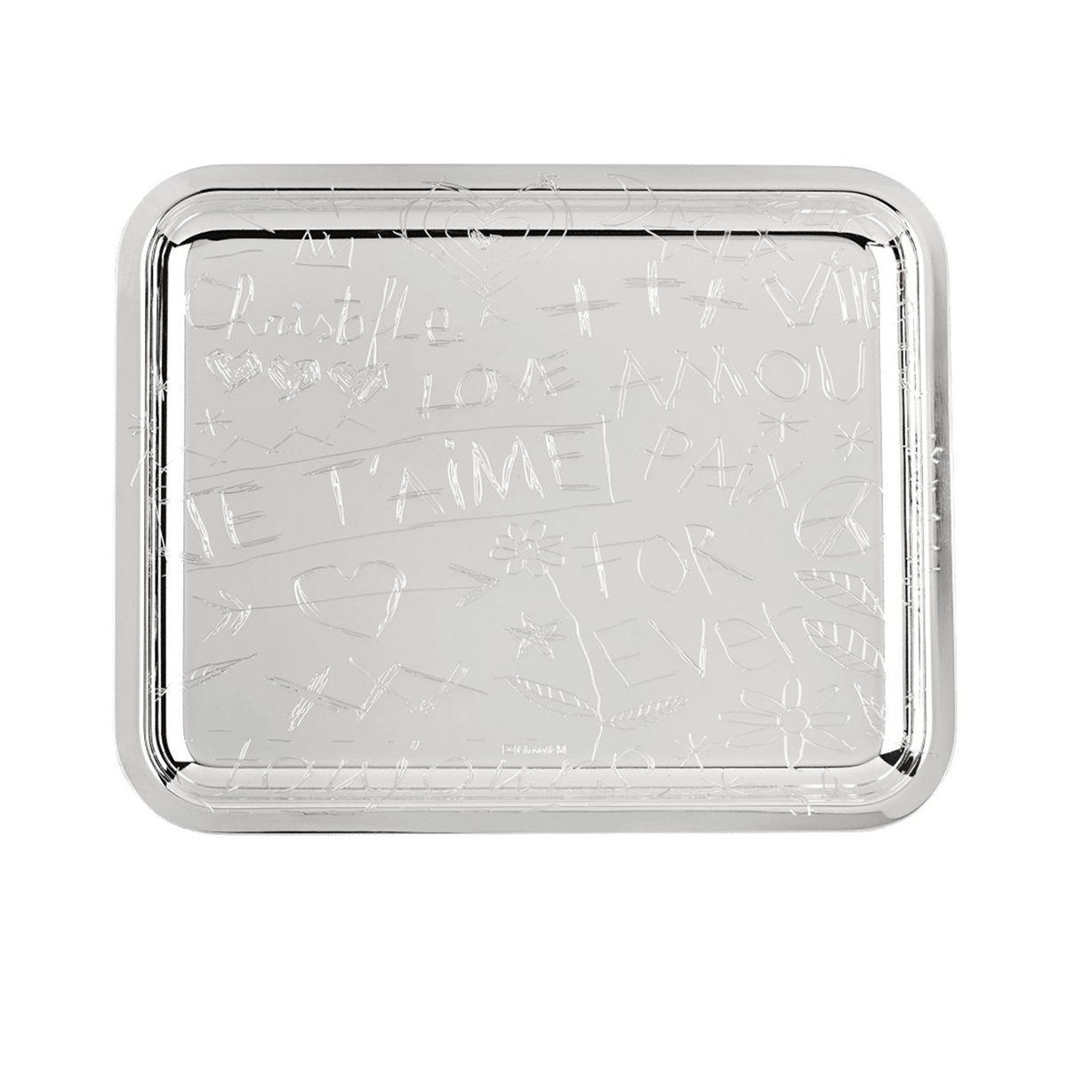 Christofle - Graffiti tray
