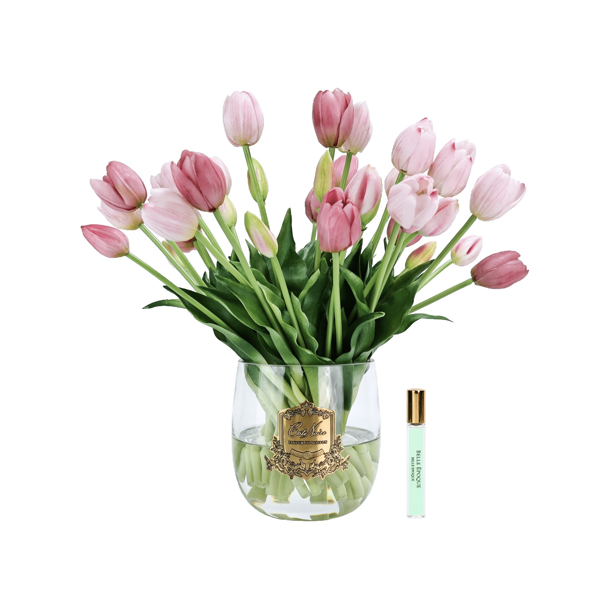 Cote Noire - Heritage Pembe & Gold Laleli Kokulu Çiçek