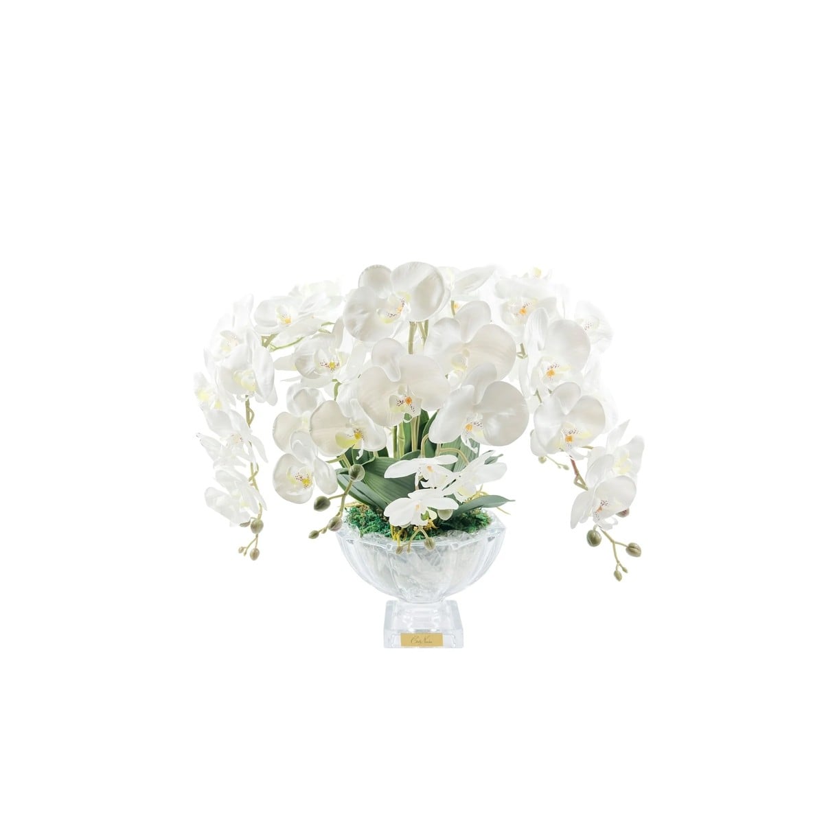 Cote Noire - Luxury Centerpiece Beyaz Orkide Koku
