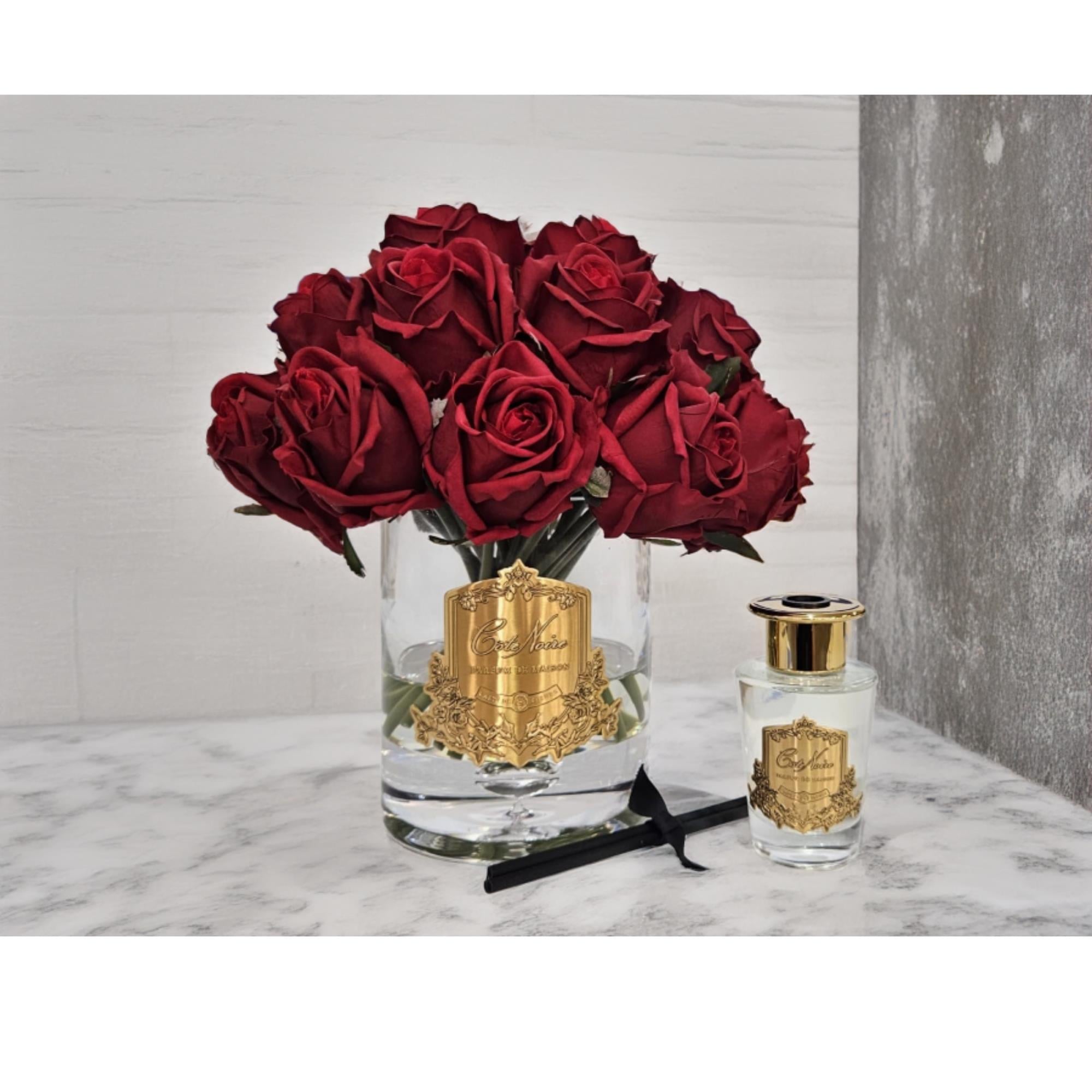 Cote Noire - Luxury Grand Gül Buketi Bordo