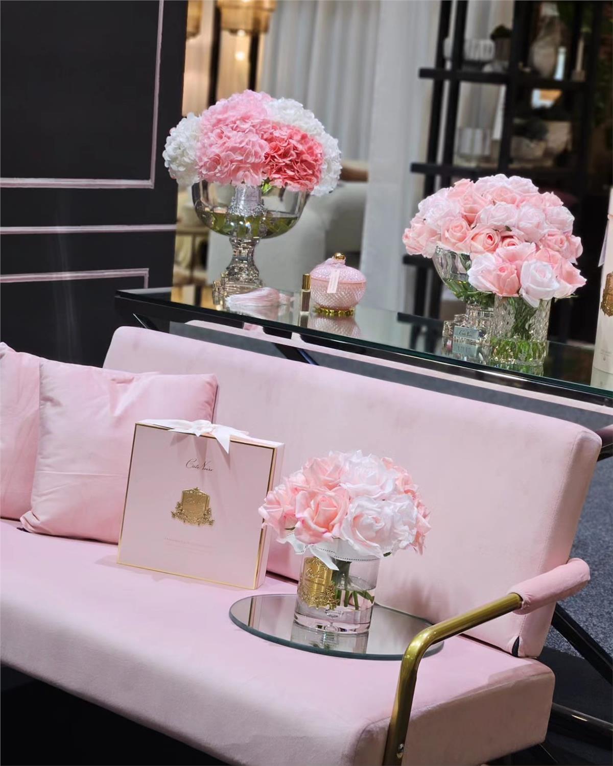 Cote Noire - Provence Pembe & Gold Ortanca Koku L