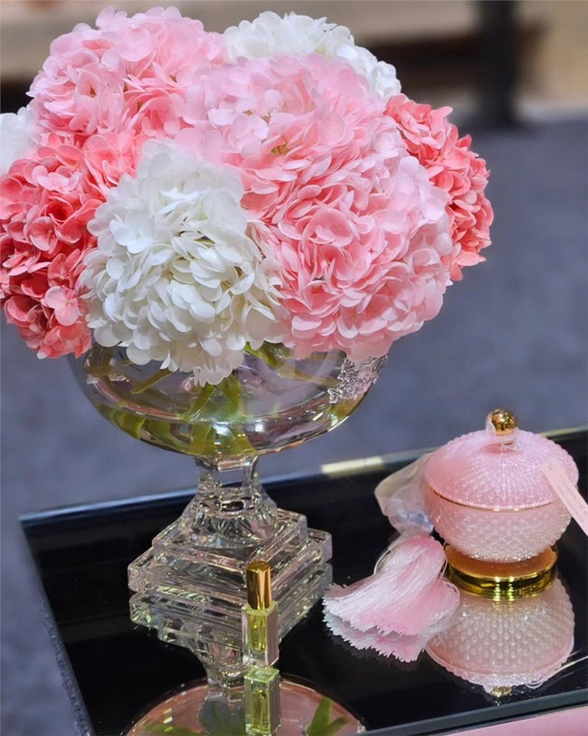 Cote Noire - Provence Pembe & Gold Ortanca Koku L