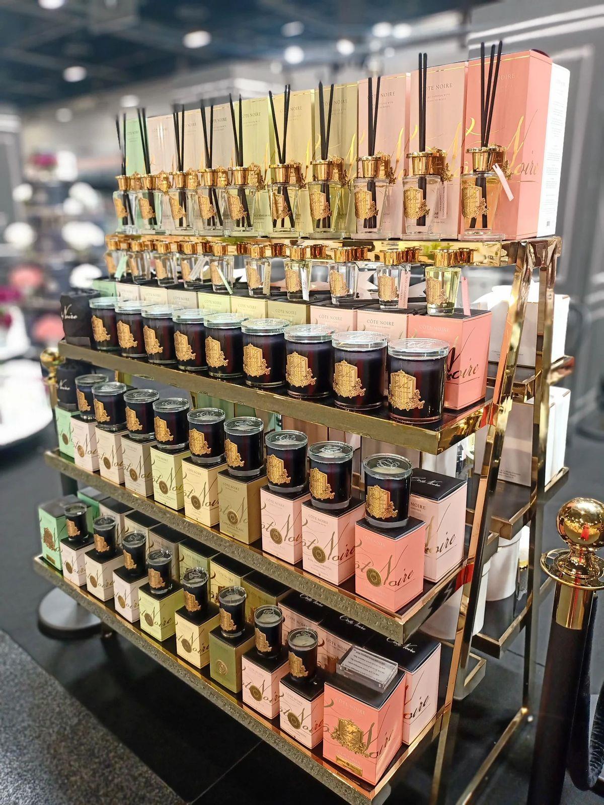 Cote Noire - Rose Petal Gümüş Mum 450G