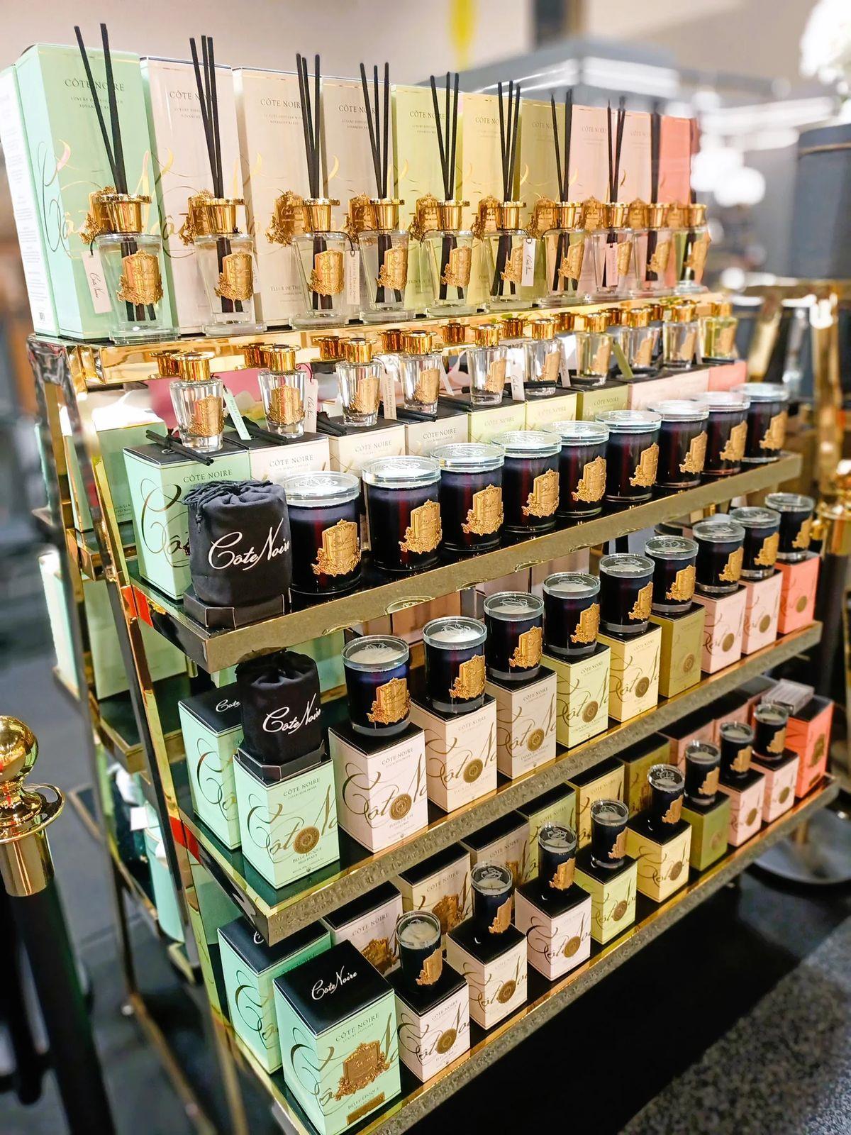 Cote Noire - Rose Petal Gümüş Mum 450G