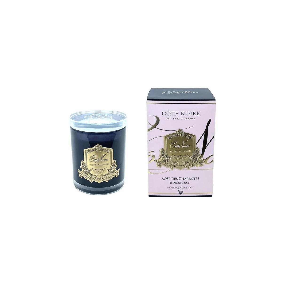 Cote Noire - Rose Petal Gümüş Mum 450G