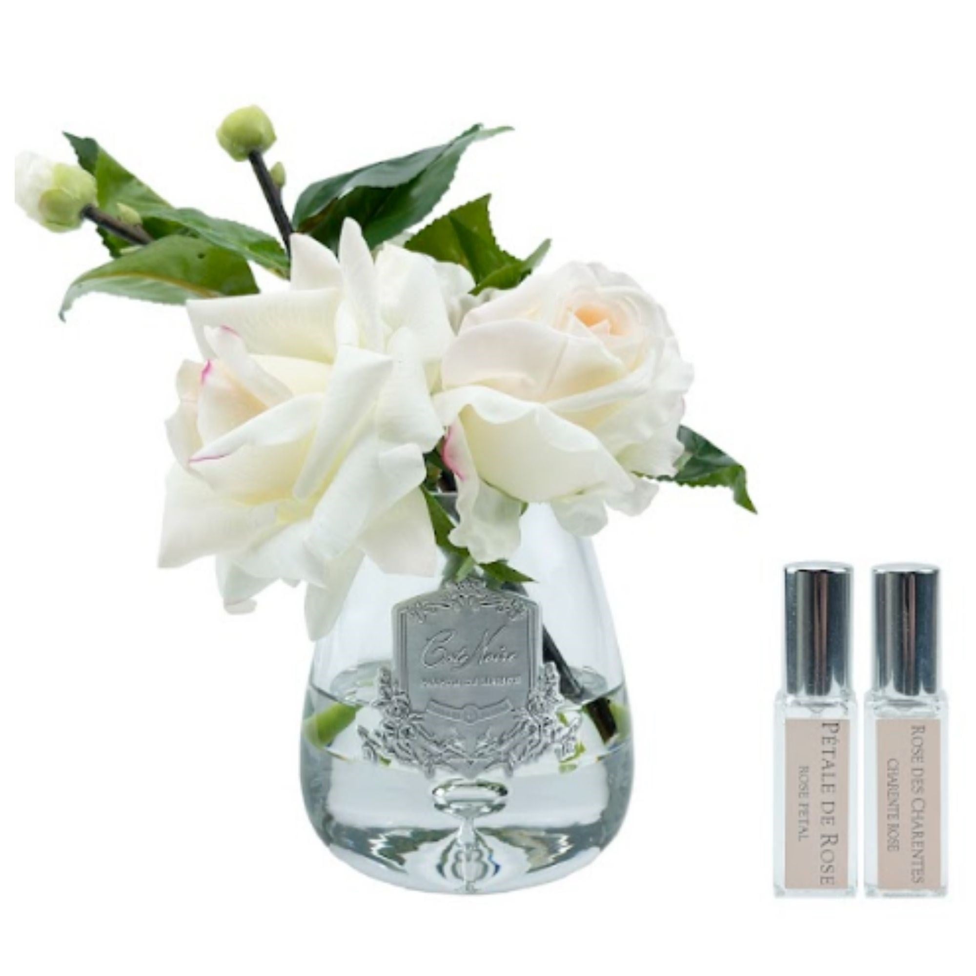 Cote Noire - Tea Rose Ebruli Gümüş Plaka Kokulu Çiçek