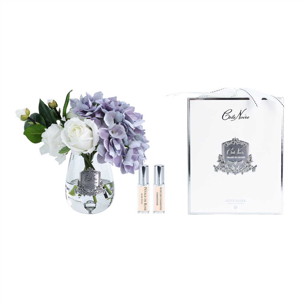Cote Noire - Tea Rose & Ortanca Vazolu Kokulu Çiçek