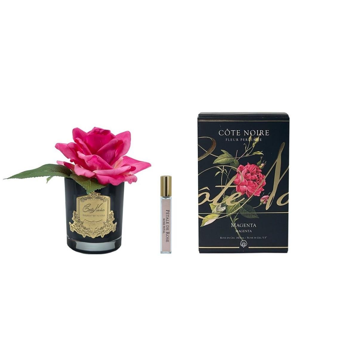 Cote Noire - Tek Güllü Fuşya Siyah Cam Koku