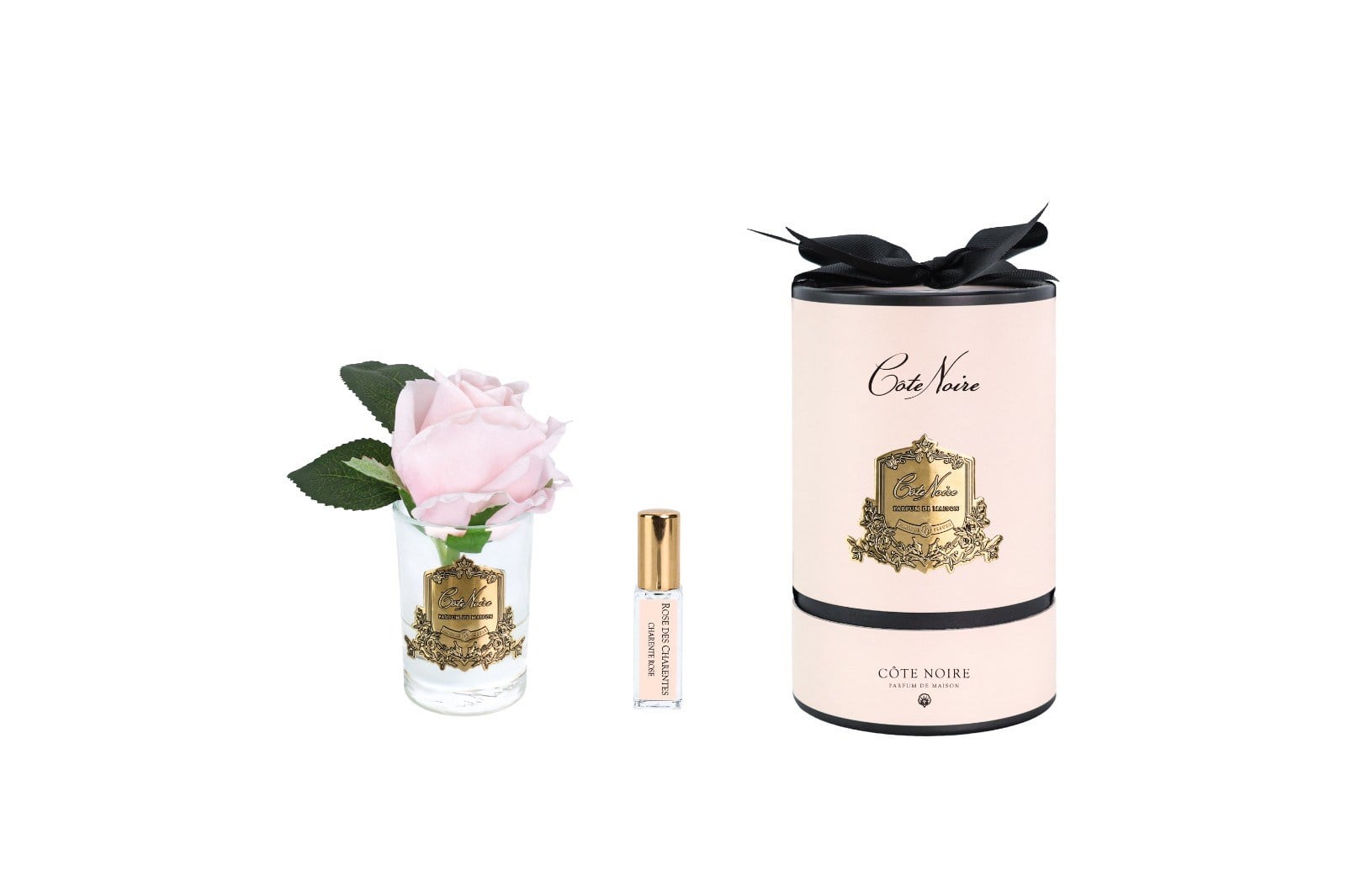 Cote Noire -  Tek Güllü Pembe & Gold Kokulu Çiçek