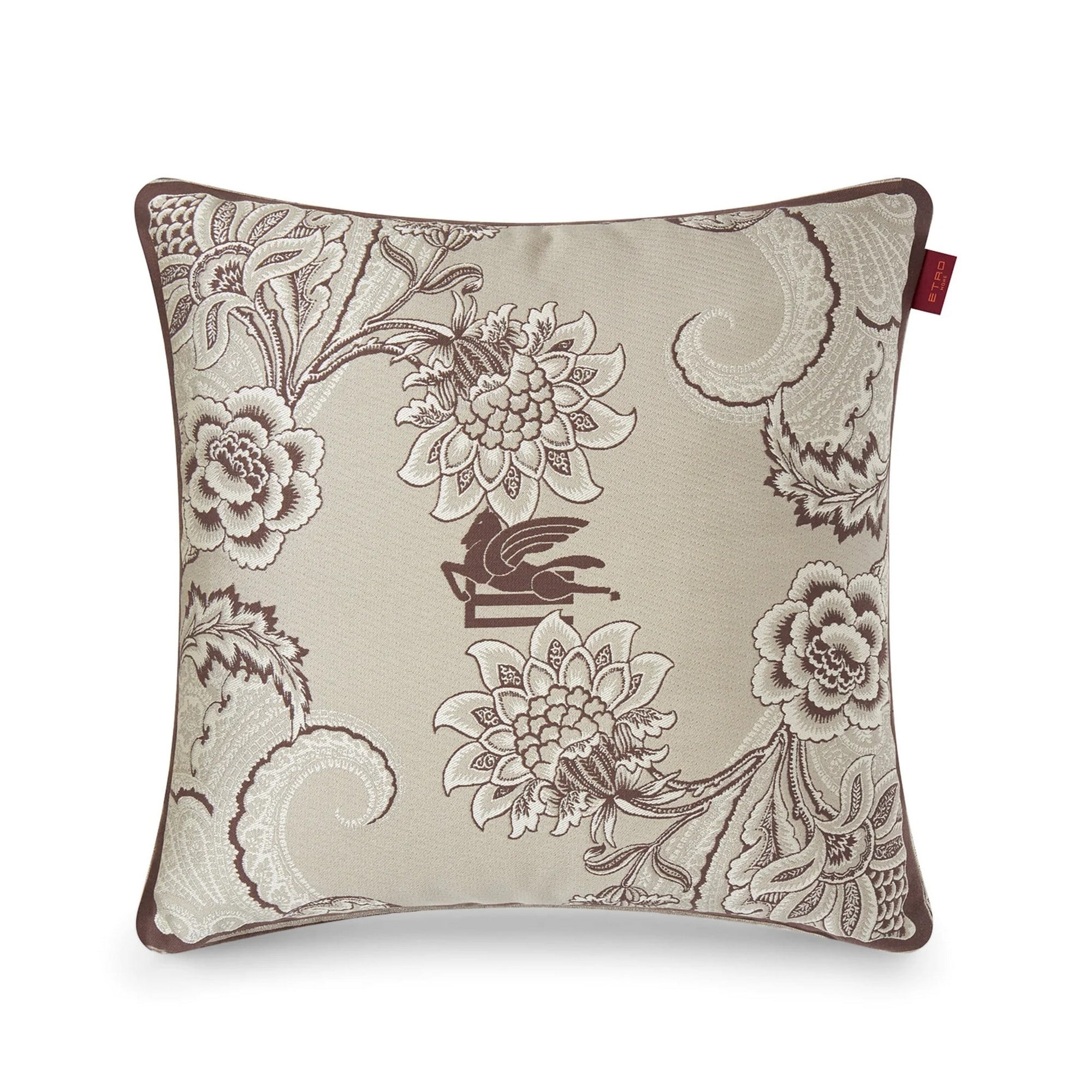 Etro - Bloom 45x45 Yastık Bej