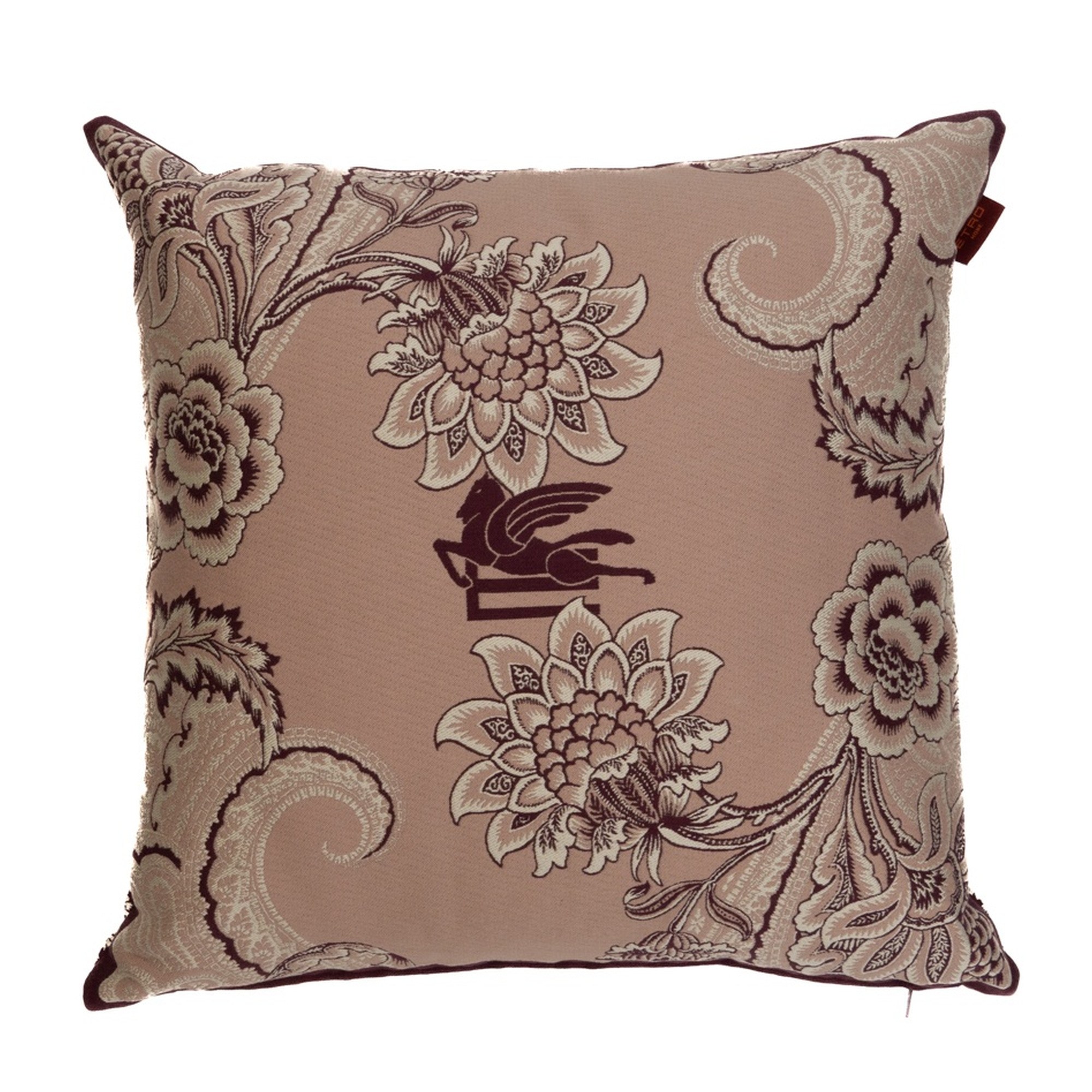 Etro - Bloom 45x45 Yastık Pembe
