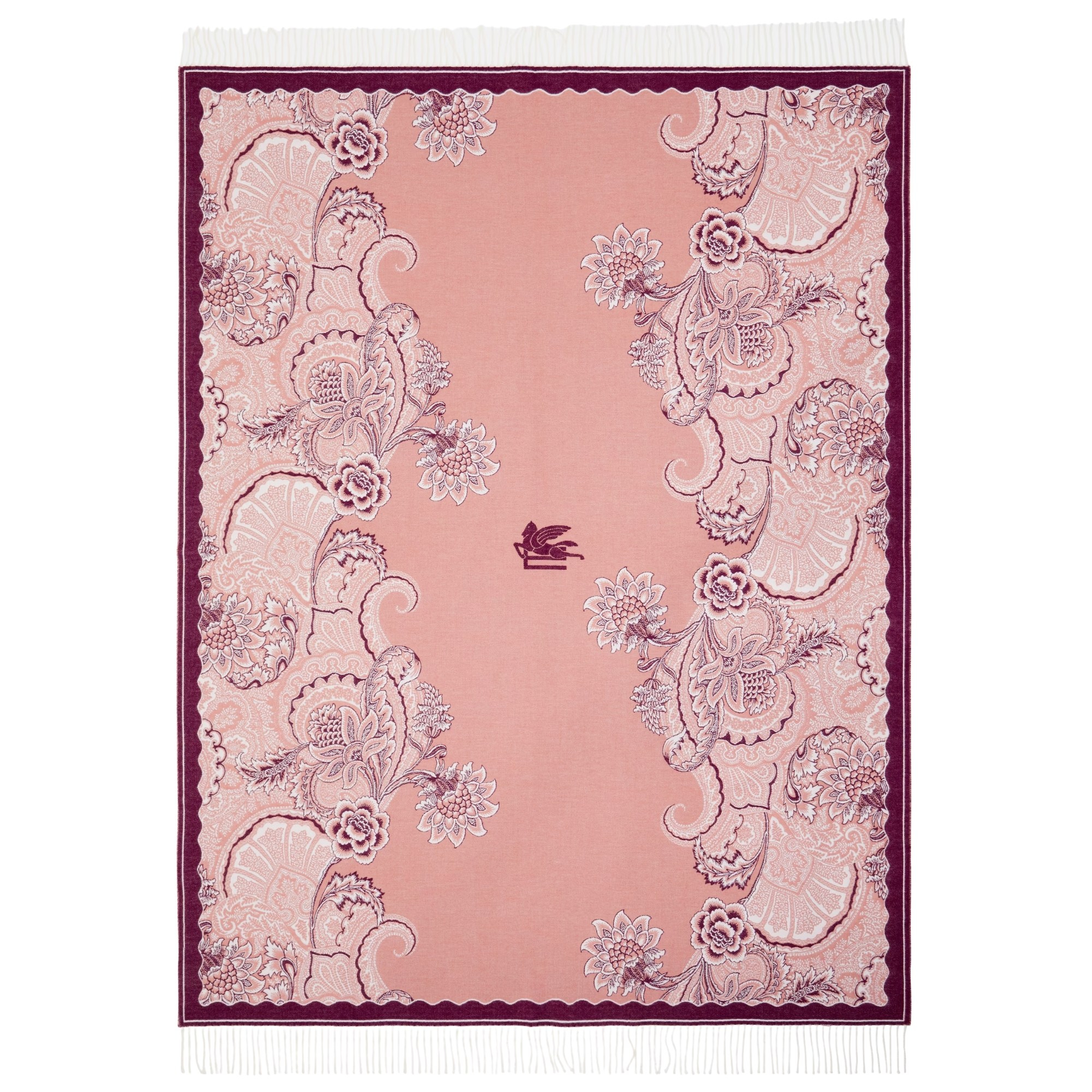 Etro - Bloom Pembe Koltuk Şalı 140x180